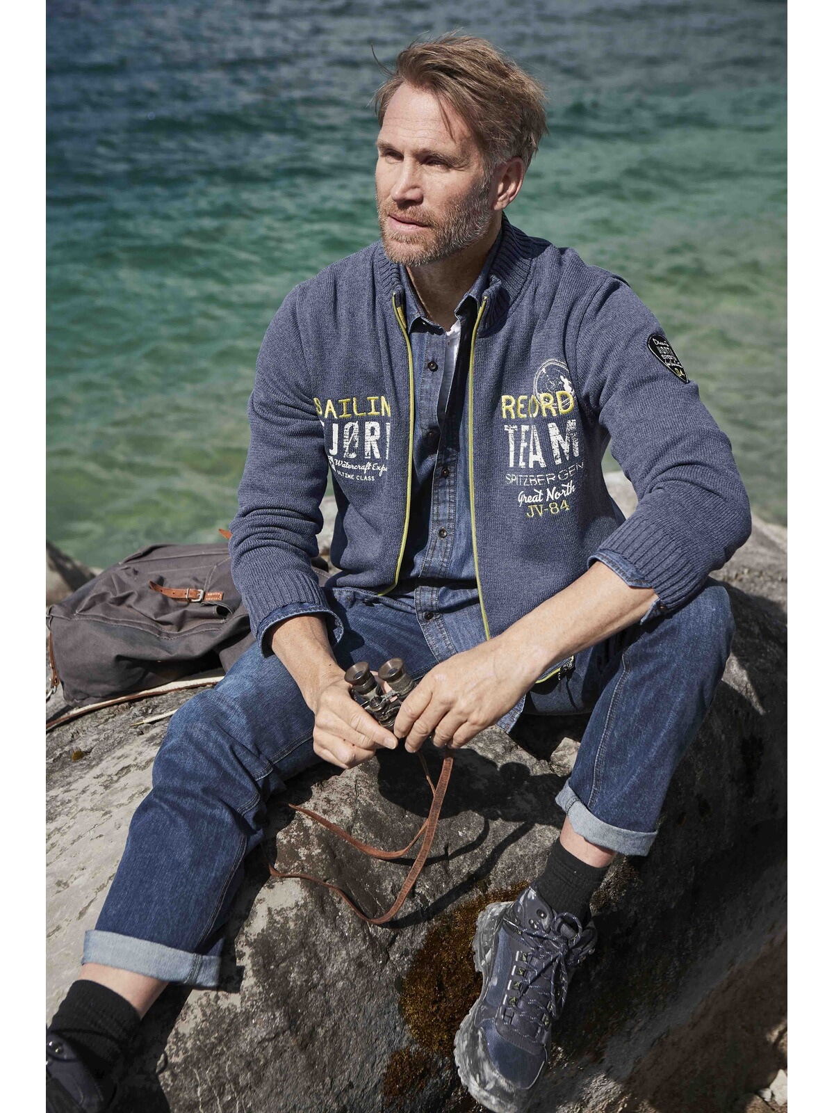 Jan Vanderstorm Strickjacke »Strickjacke SVEND«