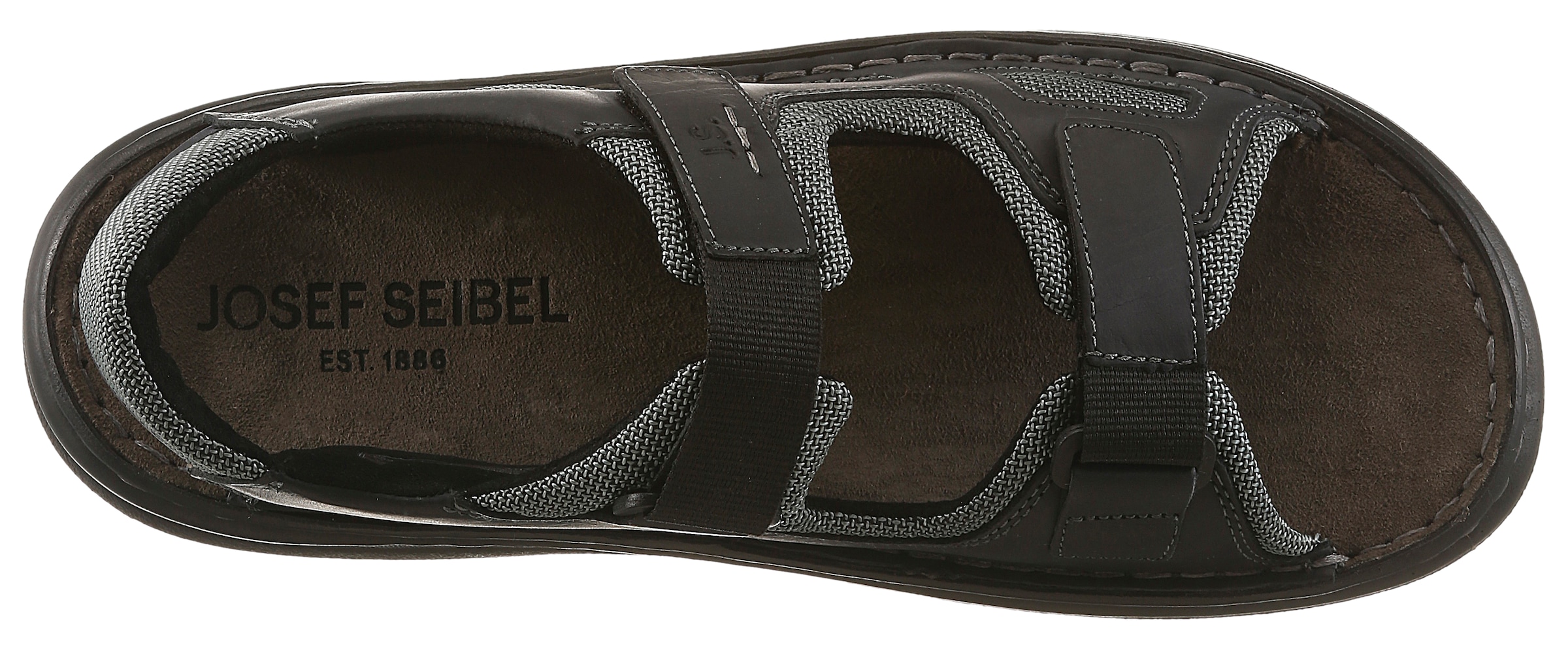 Josef Seibel Trekkingsandale »Max 61«  Klettsandale, Sommerschuh mit verstellbaren Klettverschlüssen, G-Weite