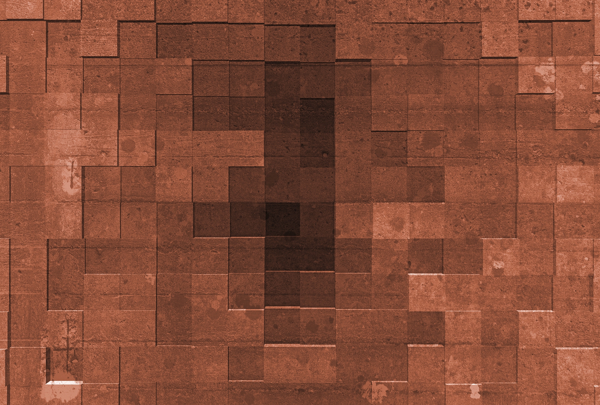 Architects Paper Fototapete "Atelier 47 Mosaic Tiles 1" geometrisch glatt Vlies, Wand, Schräge, Decke