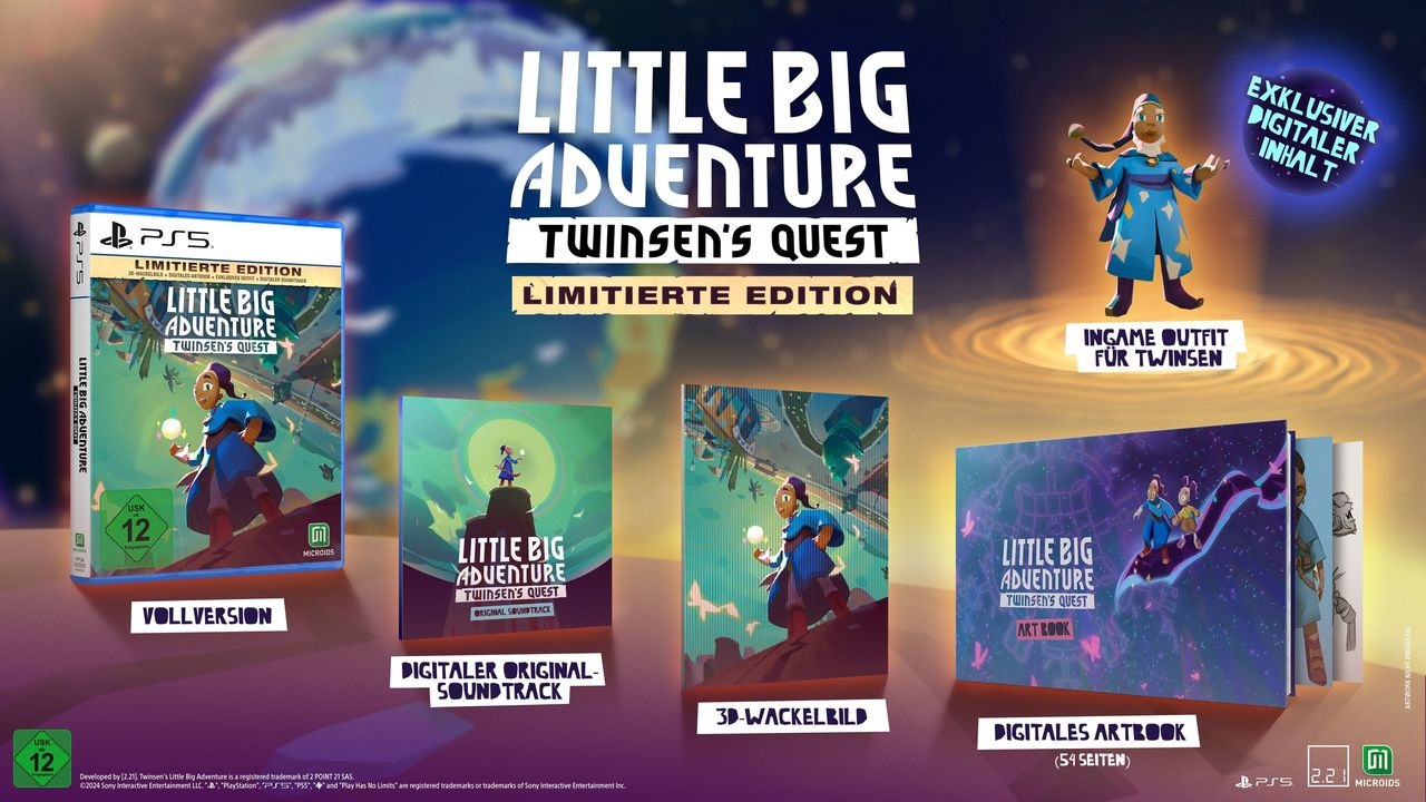 Astragon Spielesoftware »Little Big Adventure - Twinsen's Quest - Limited Edition«, PlayStation 5