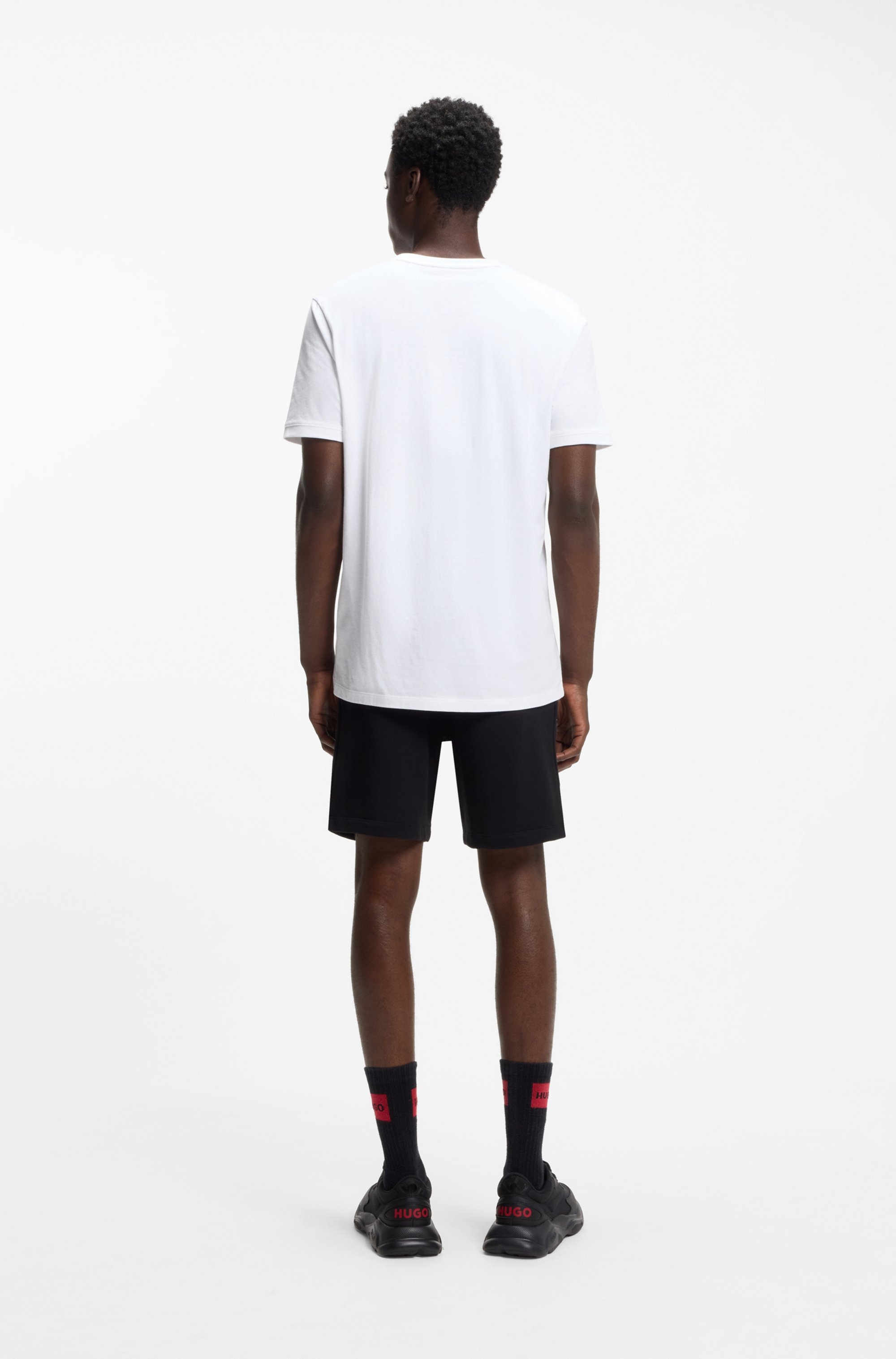 HUGO T-Shirt »Diragolino« Rundhalsausschnitt, Regular Fit, Logo-Label