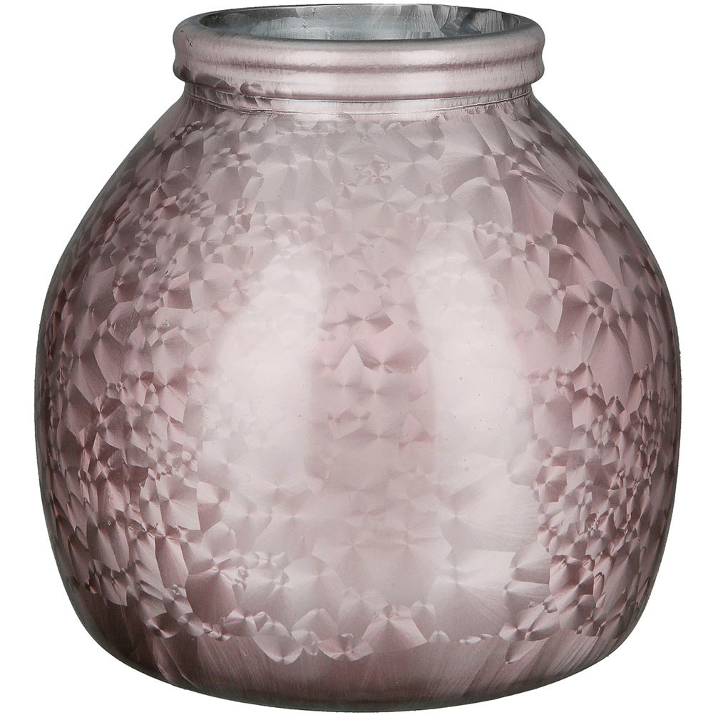 GILDE Tischvase "Vase Montana, bauchig, aus Glas, Höhe ca. 20 cm", (1 St.), Europäische Herstellung, aus recyceltem Mate