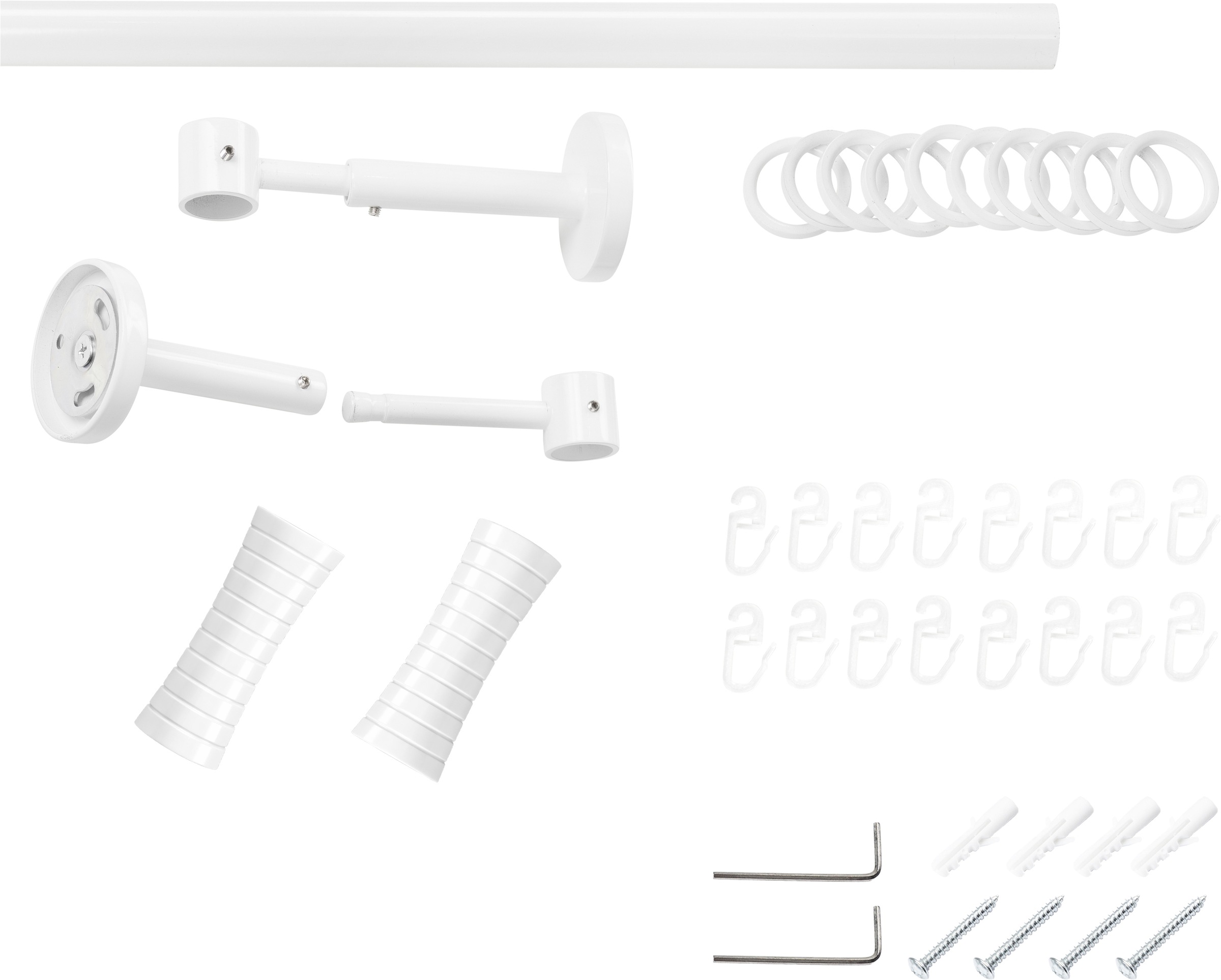 SN DECO GROUP Gardinenstange Ø 19 mm Fixmaß;kürzbar