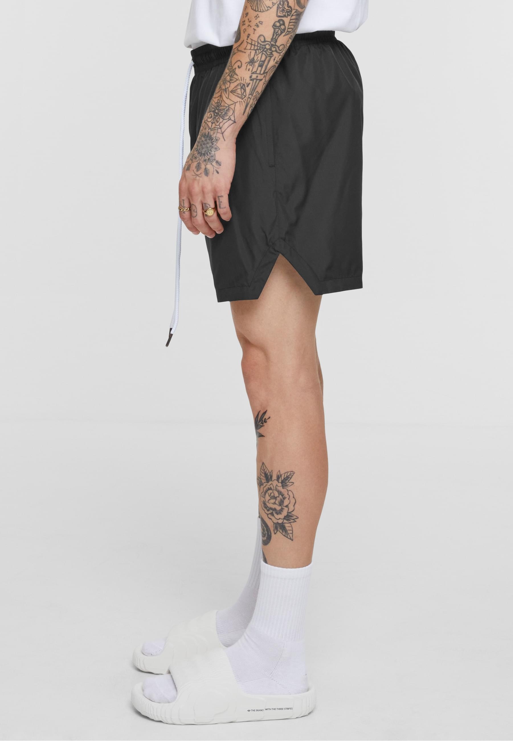 URBAN CLASSICS Shorts »Urban Classics Herren Basic Running Shorts«, (1 tlg.)