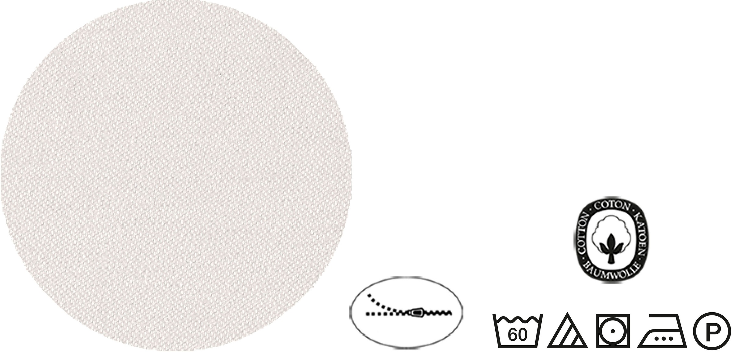 Biberna Wendebettwäsche »Combinate in Gr. 135x200, 155x220 oder 200x200 cm«, Bettwäsche aus Baumwolle, zeitlose Bettwäsche mit Wendeoptik