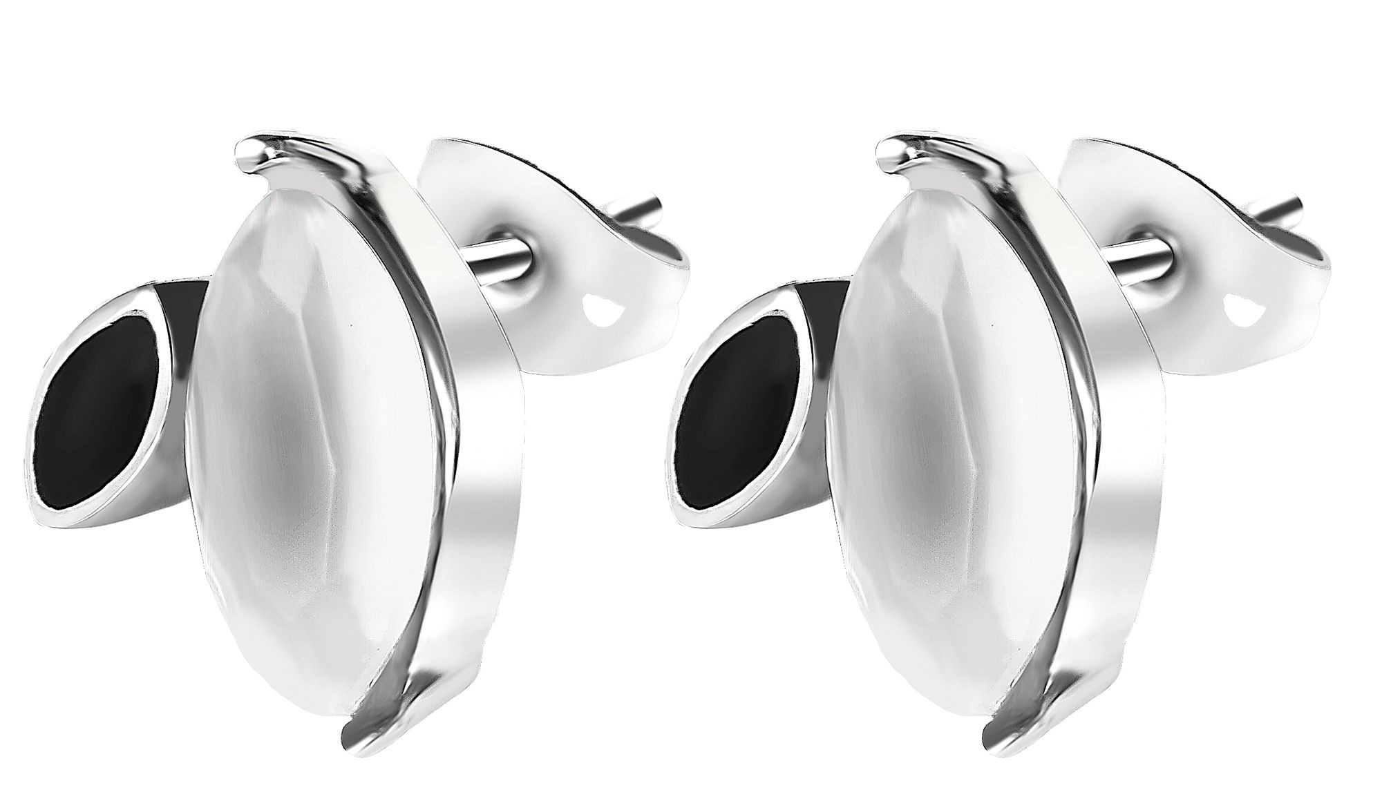 Adelia´s Paar Ohrhänger »Damen Ohrringe – Ohrstecker aus Edelstahl« Eine schöne Geschenkidee für jeden Anlass