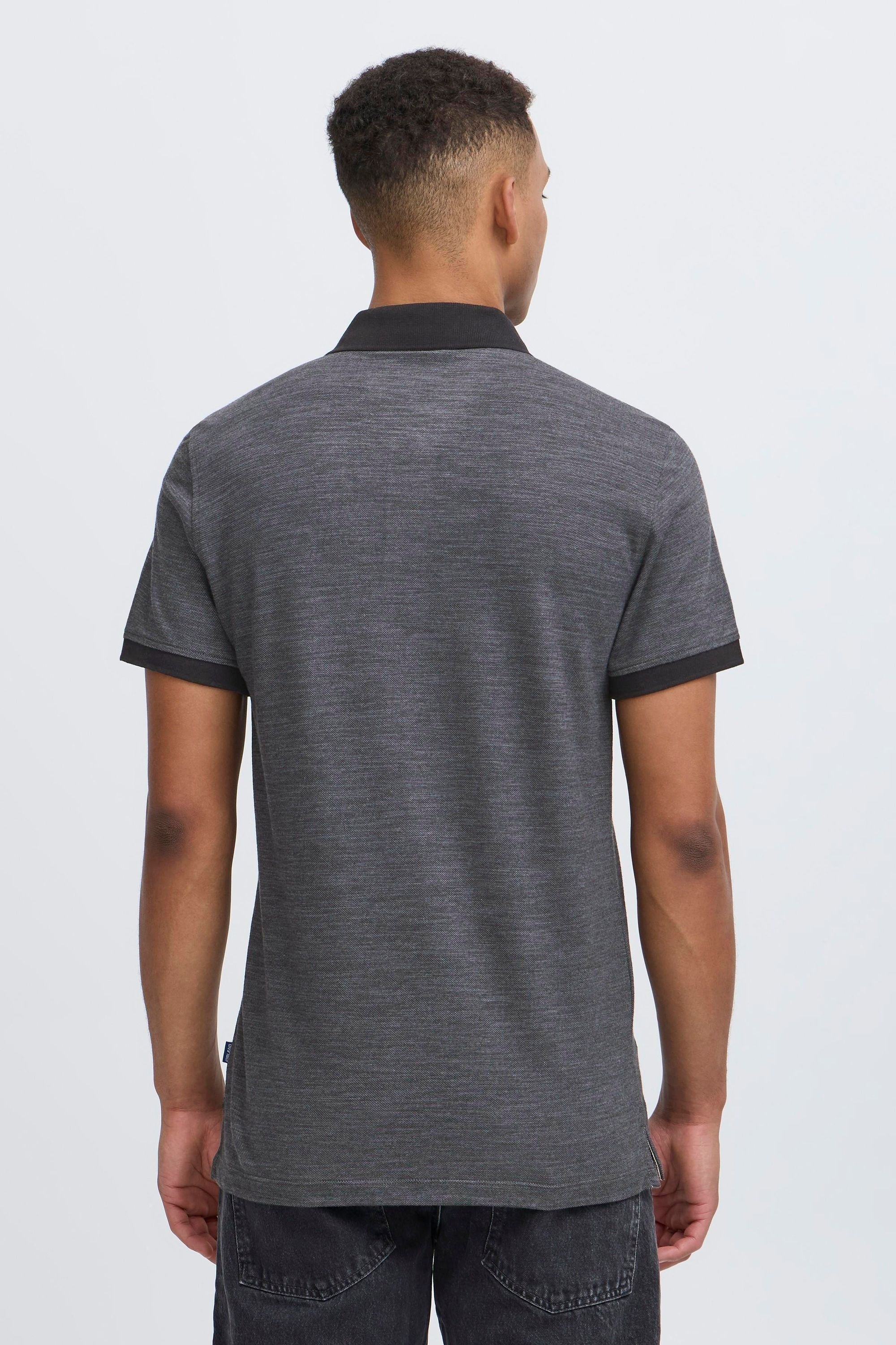 BLEND BHAlfredo Men's Polo Shirt Charcoal Mix Size S 3