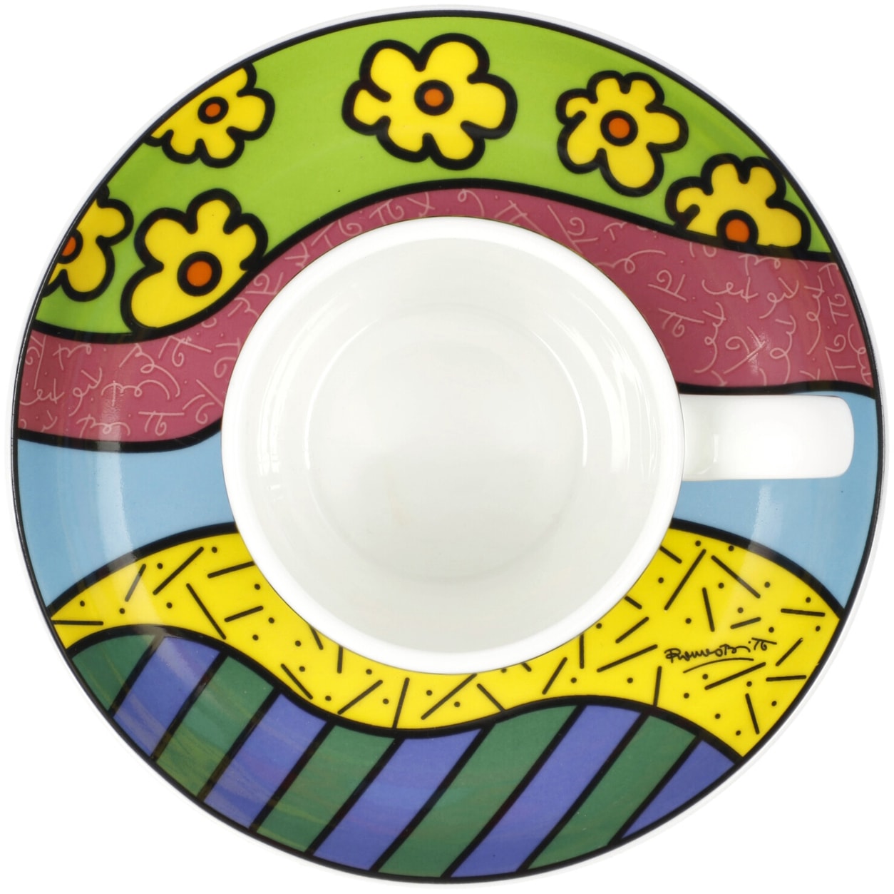 Goebel Espressotasse »Britto«, Pop Art, Fine Bone China, Romero Britto - Fun