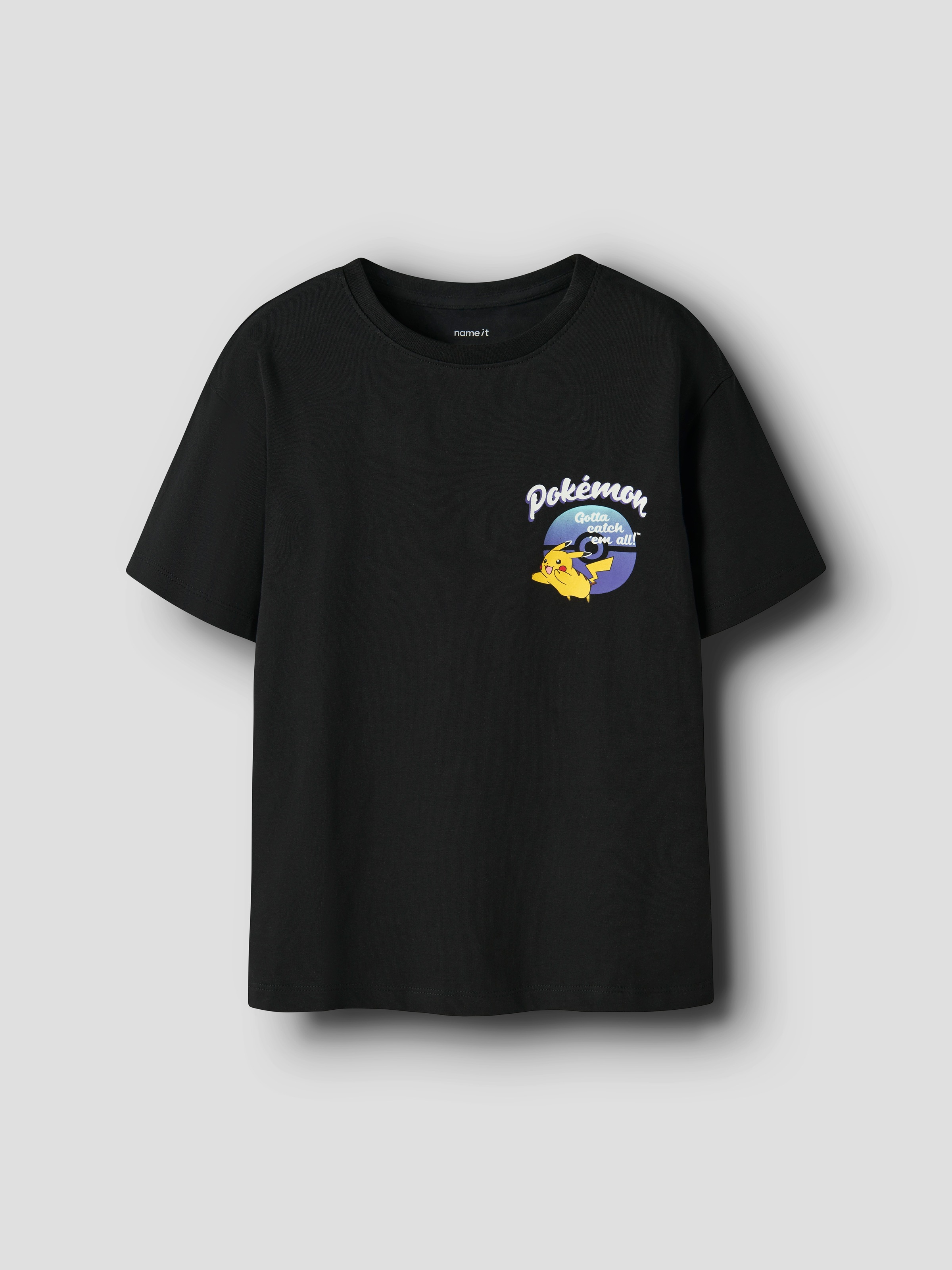 Name It T-Shirt »NKMMATH POKEMON SS NREG TOP BOX SKY« Baumwollmischung, regular fit