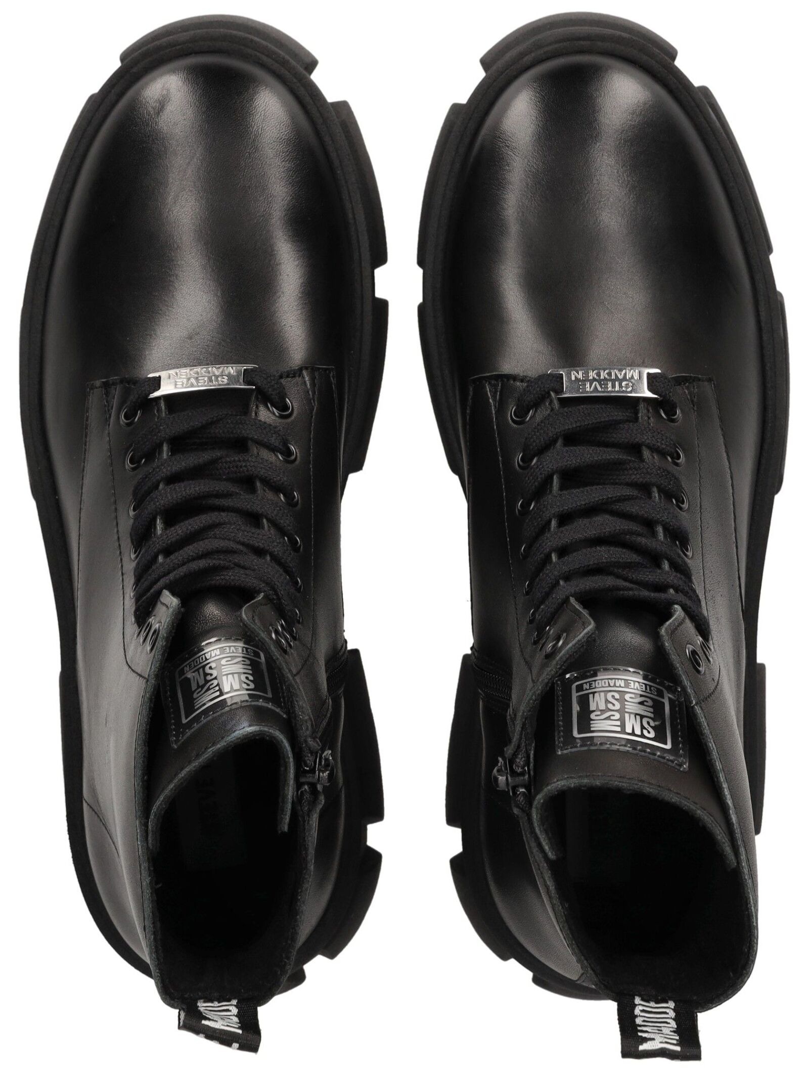 STEVE MADDEN Schnürstiefelette »STEVE MADDEN Stiefelette Leder«