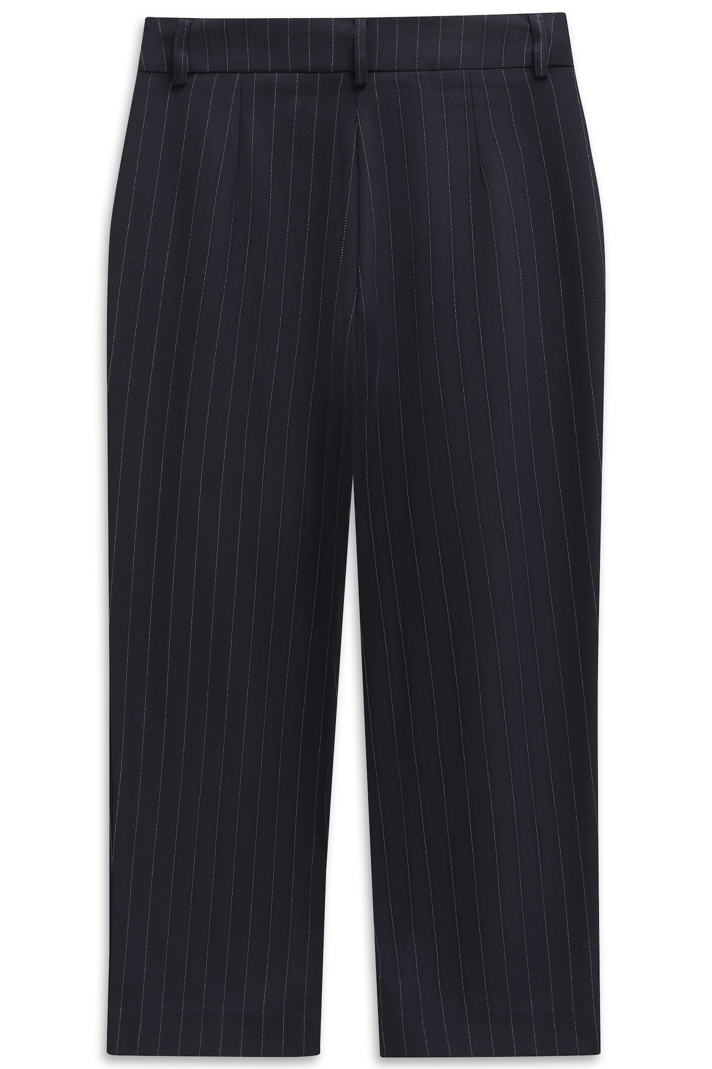 bugatti Bundfaltenhose »elegant«, mit Nadelstreifen und Stretch