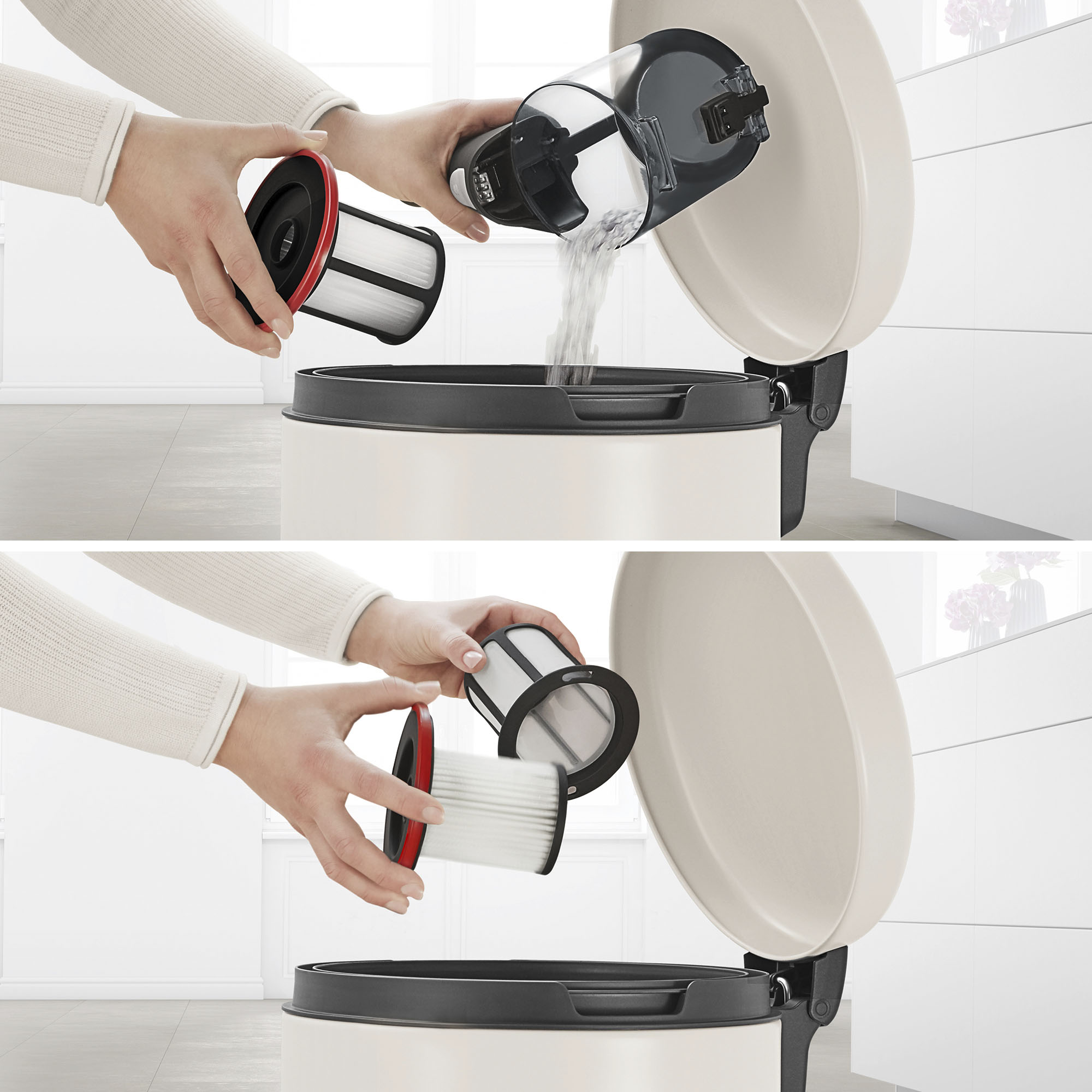 Thumbnail - BOSCH Akku-Stielstaubsauger "Unlimited 6 BKS6111P, Hygiene-Filter, 10 Jahre Motorgarantie, leicht" Akku wechselbar, alle...