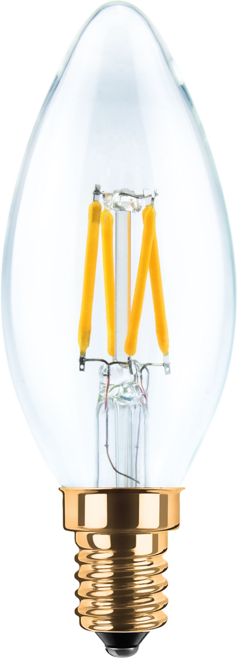 SEGULA LED-Leuchtmittel »LED Kerze klar«, E14, Warmweiß, dimmbar, E14, Kerze klar