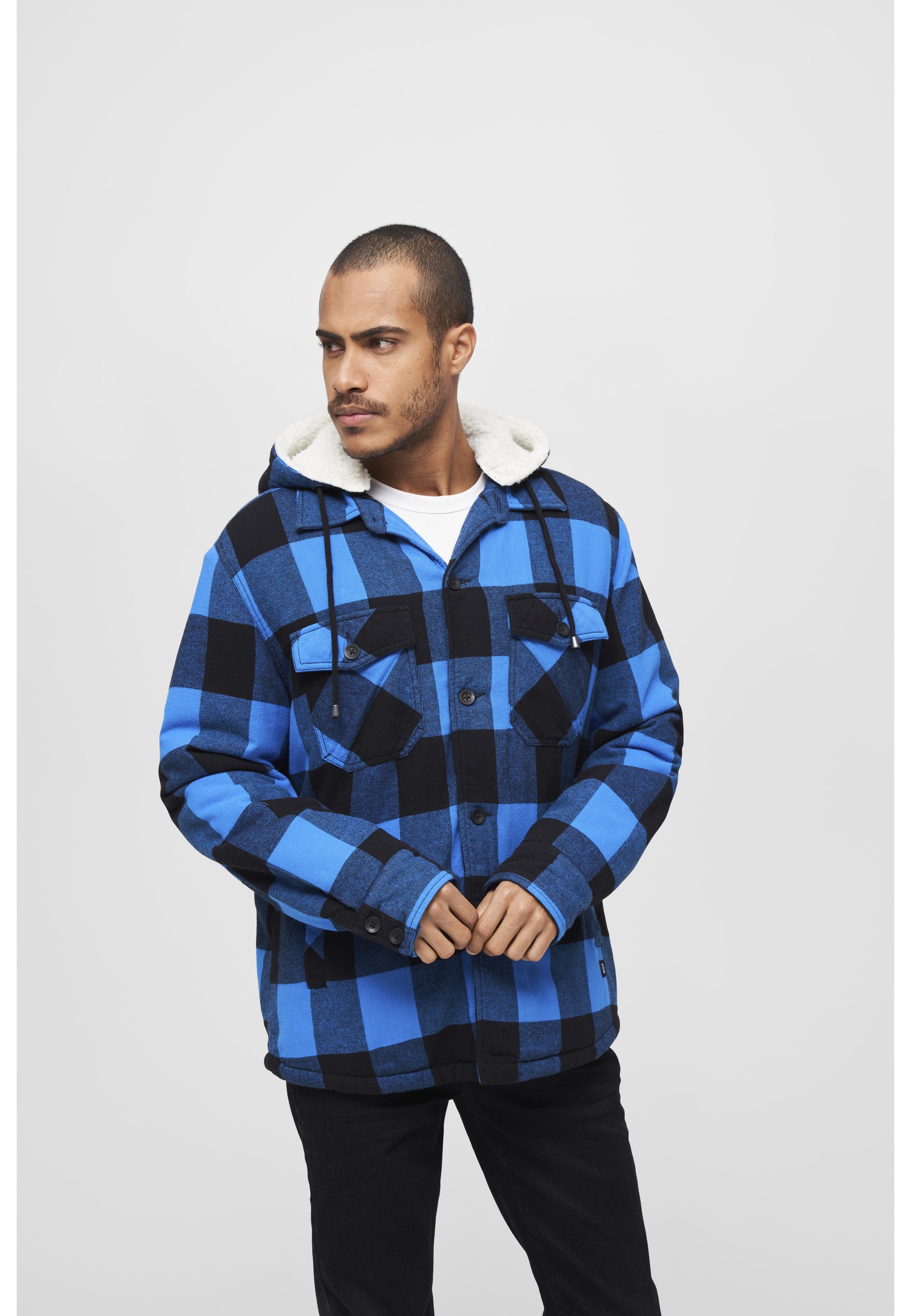 Brandit Anorak »Brandit Herren Lumberjacket Hooded« 1 Stk. tlg. mit Kapuze