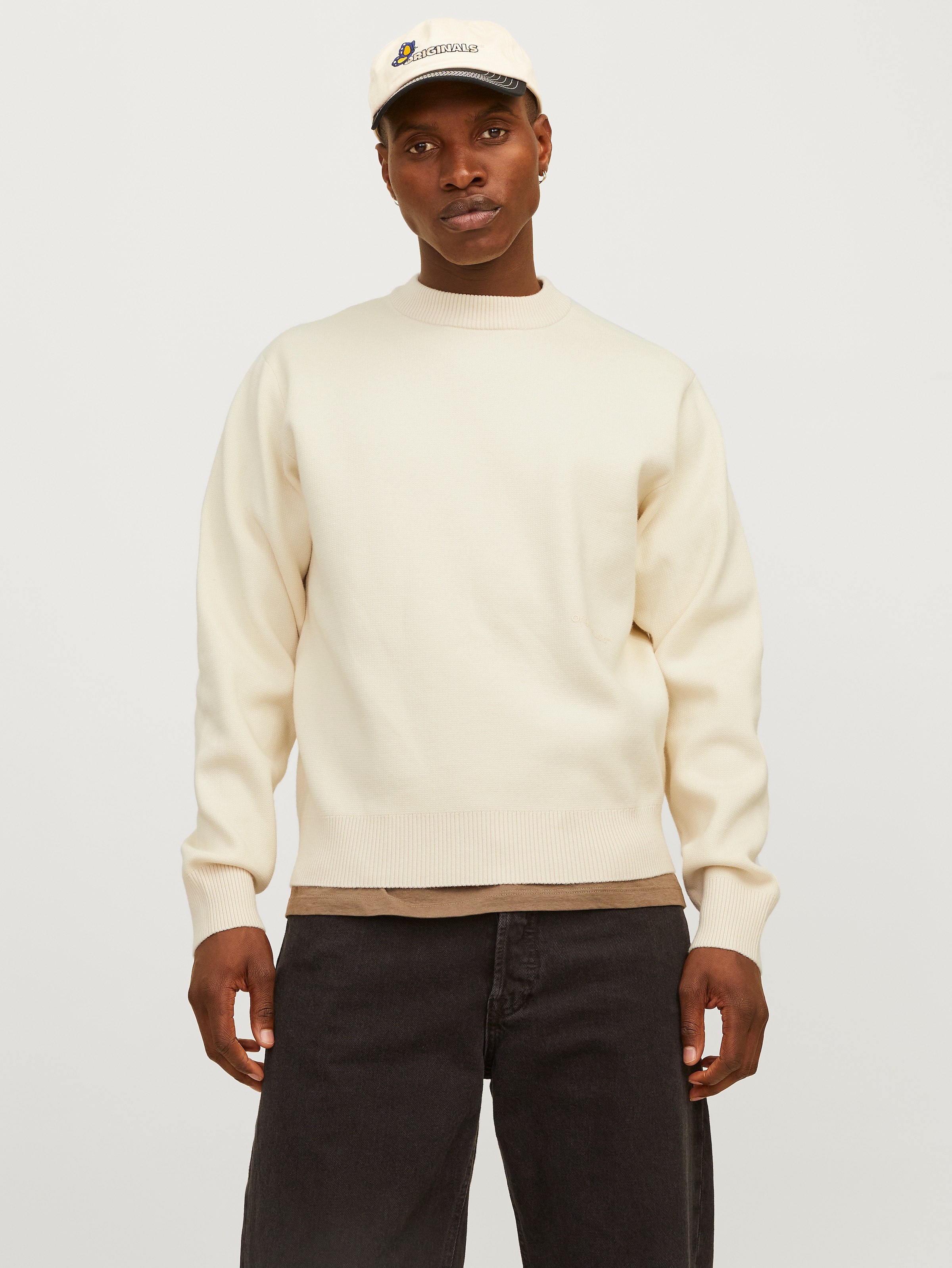 Jack & Jones Rundhalspullover "JORVESTERBRO KNIT CREW NECK SN"