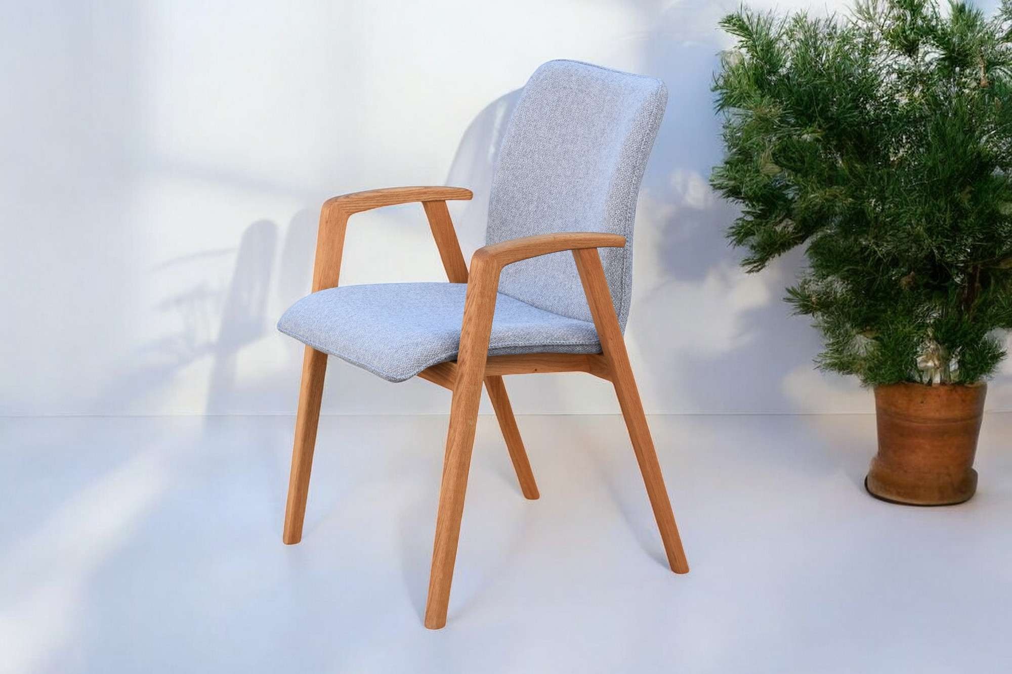 Home affaire Armlehnstuhl "Loreen Esszimmerstuhl, Polsterstuhl, Designstuhl günstig online kaufen