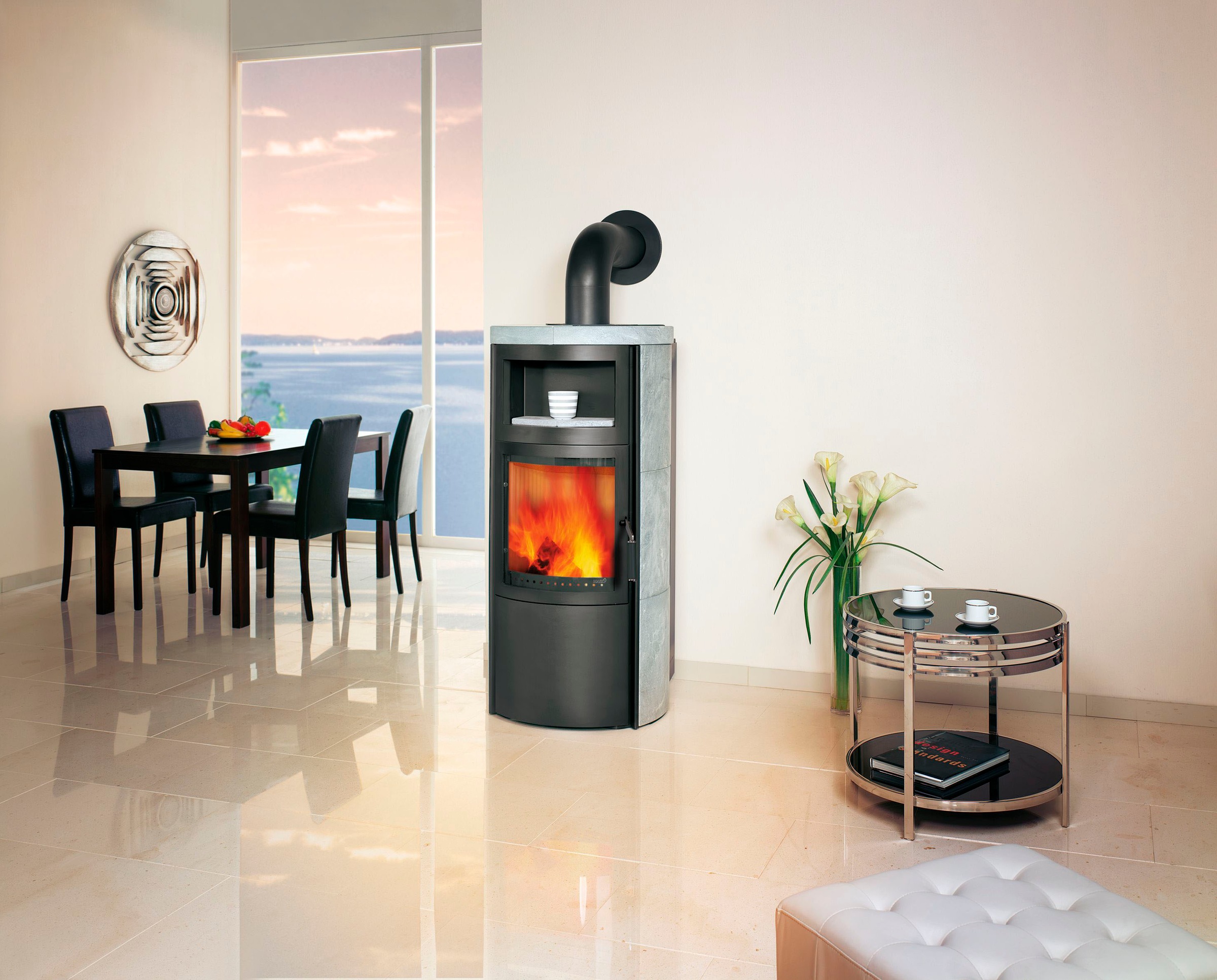 HARK Kaminofen »»Vito WW GT ECOplus 14,2 KW««, Naturstein