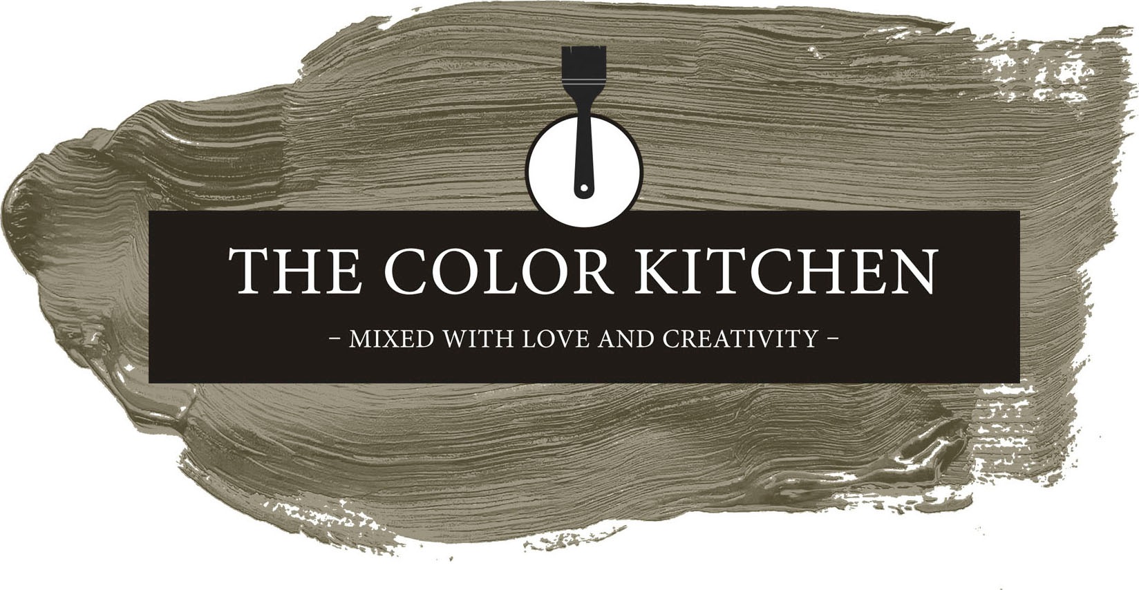 A.S. CRÉATION Wand- und Deckenfarbe "Seidenmatt Innenfarbe THE COLOR KITCHEN", 5 l 5mltck4013 ordinary olive, Farben, für Wohnzimmer Schlafzimmer