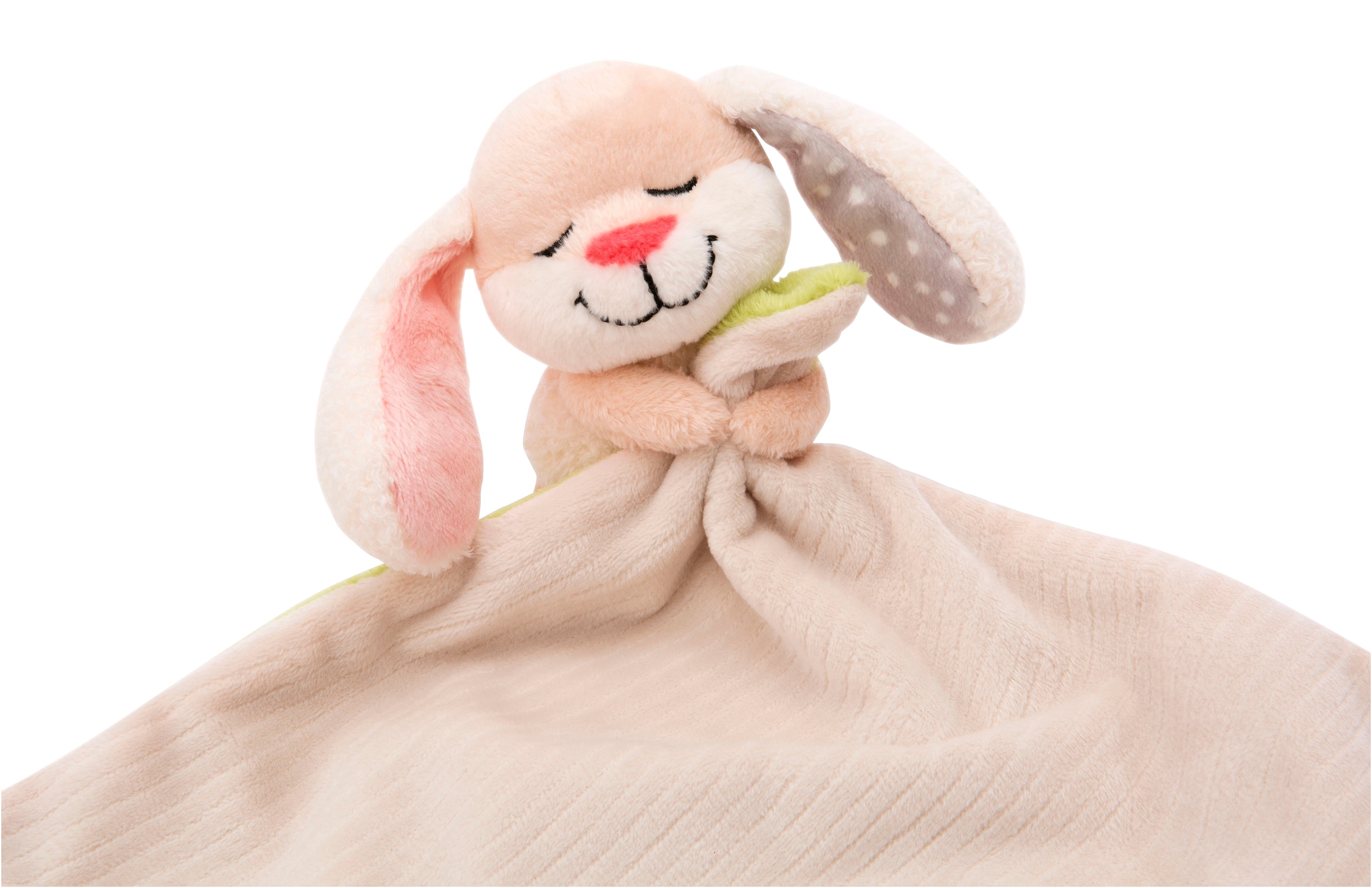 Nici Schmusetuch »My First NICI, Schmusetuch mit Kuscheltier Hase, Kuschelige Träume«, mit aufgestickter Botschaft