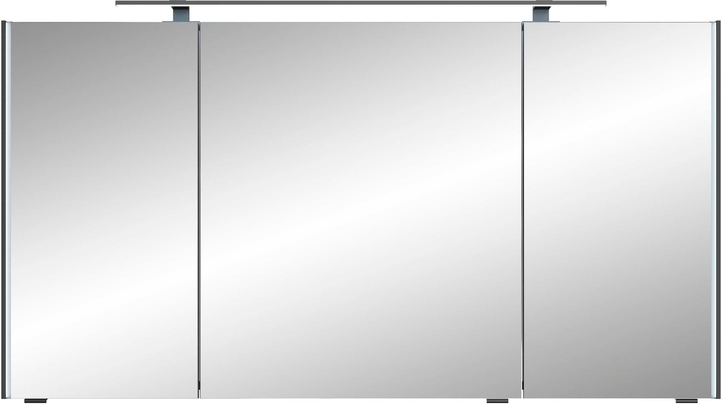 Saphir Spiegelschrank »Serie 7045 Badezimmer-Spiegelschrank inkl. LED-Beleuchtung, 3 Türen«, Badschrank 133,2 cm breit, inkl. LEDplus Schalter und Türdämpfer