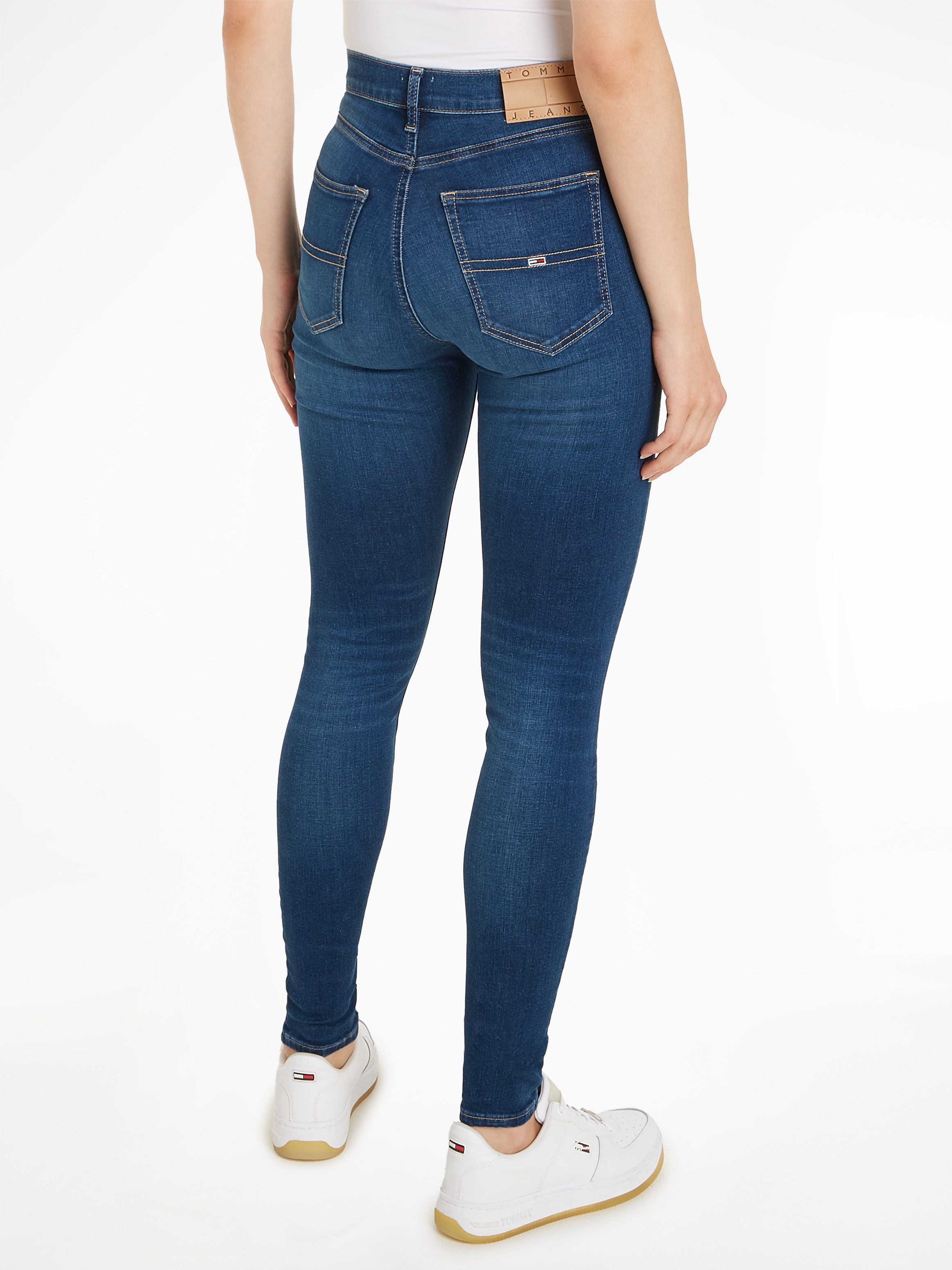 Tommy Jeans Bequeme Jeans "Sylvia Skinny Slim Jeans Hohe Leibhöhe", mit Led günstig online kaufen