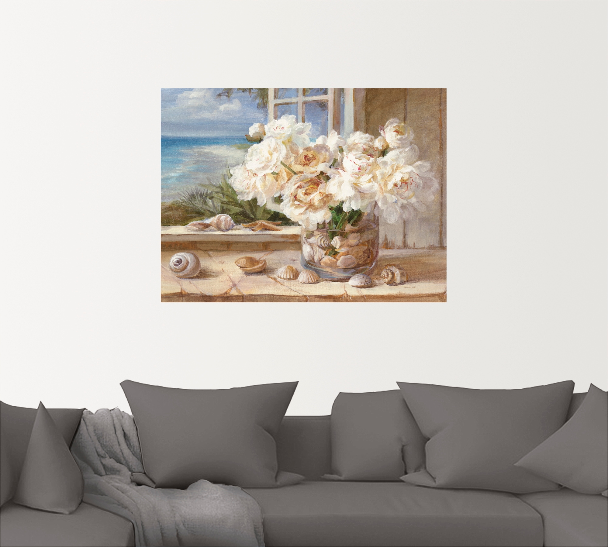 Artland Wandbild »Am See«, Arrangements, (1 St.), als Leinwandbild, Poster, Wandaufkleber in verschied. Größen