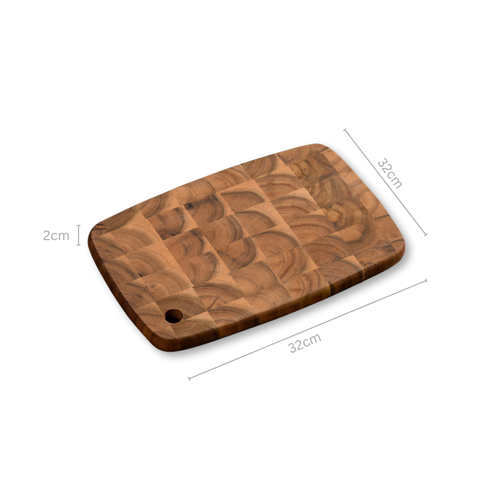 KESPER® Schneidebrett »Servierbrett, Akazie, FSC« 5er Set