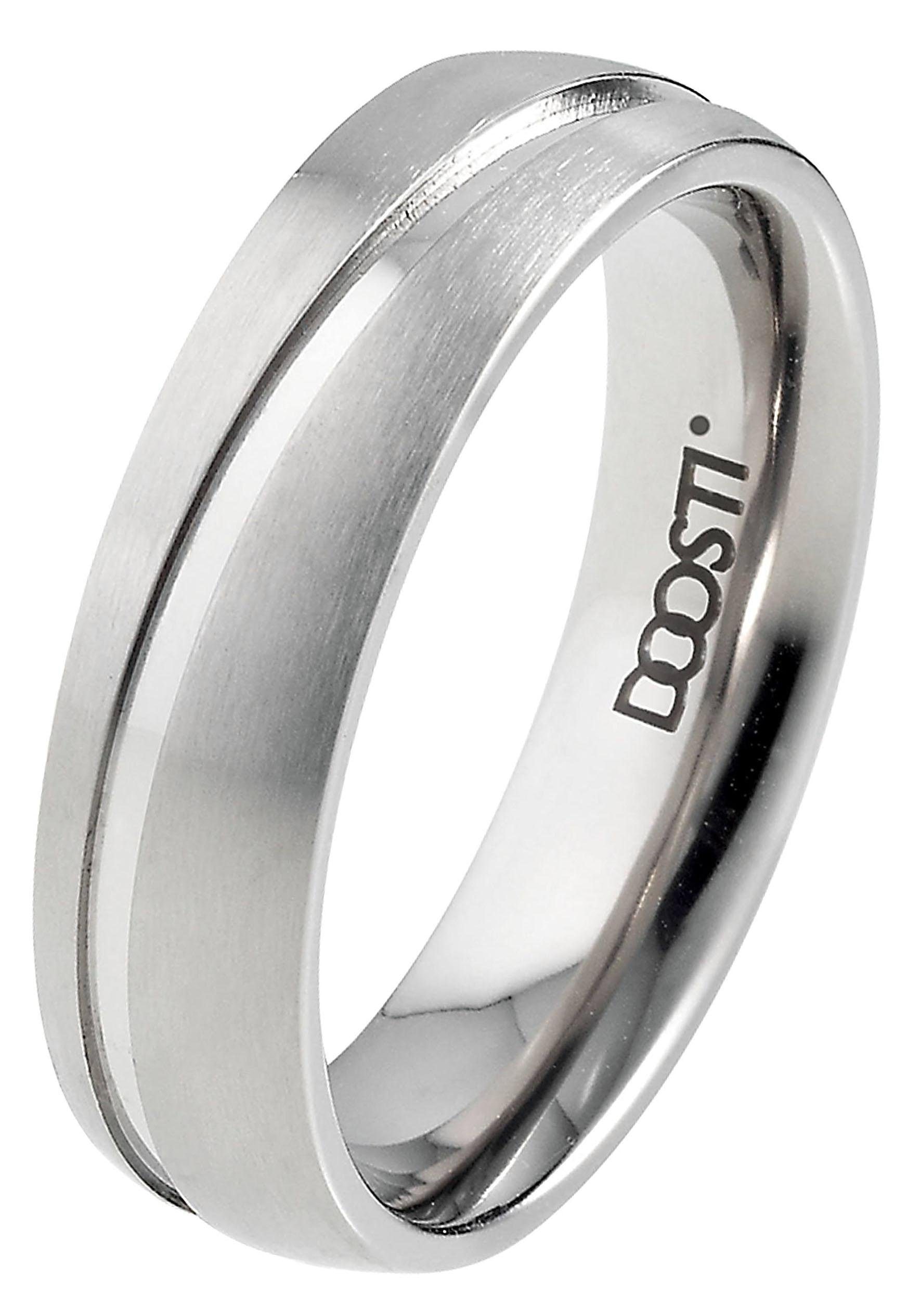 DOOSTI Trauring »Schmuck für BAUR o. TITAN in Ehering Geschenk Made Partnerring | LIEBE«, kaufen Trauring mit ohne Zirkonia Germany