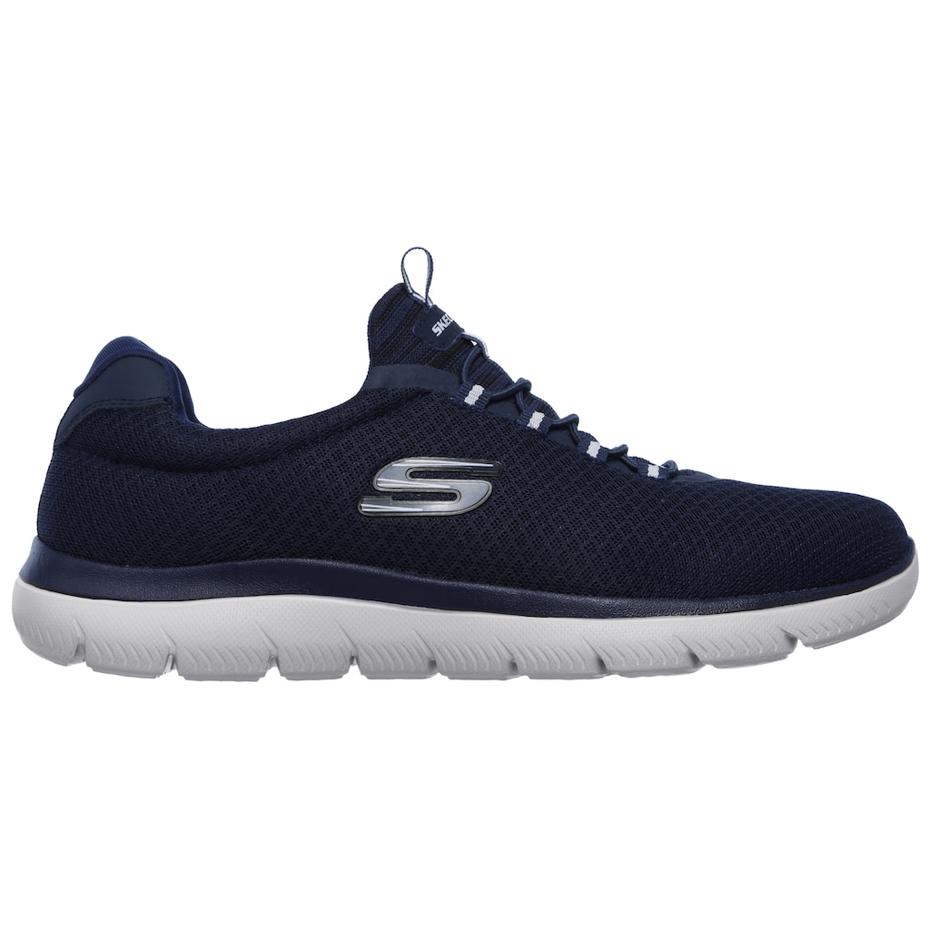 Skechers Slip-On Sneaker »SUMMITS«, mit praktischem Gummizug