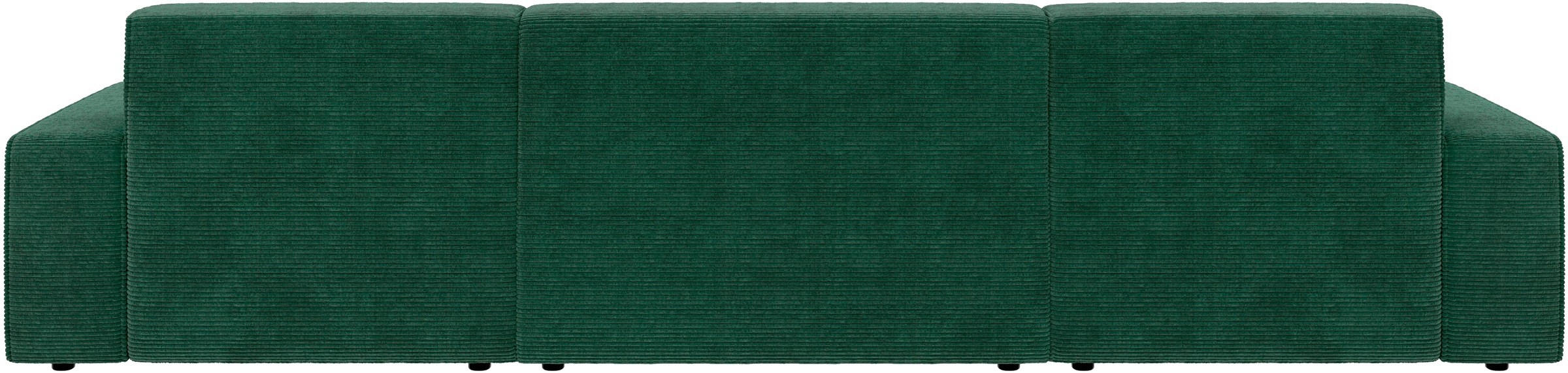TRENDMANUFAKTUR Wohnlandschaft »Graz, wahlweise mit Sitzvorschub und Bettkasten, U-Form, Breite 329 cm«, in Cord-, haustierfreundlichem LEO Struktur- oder LUMOS-3D-Bezug