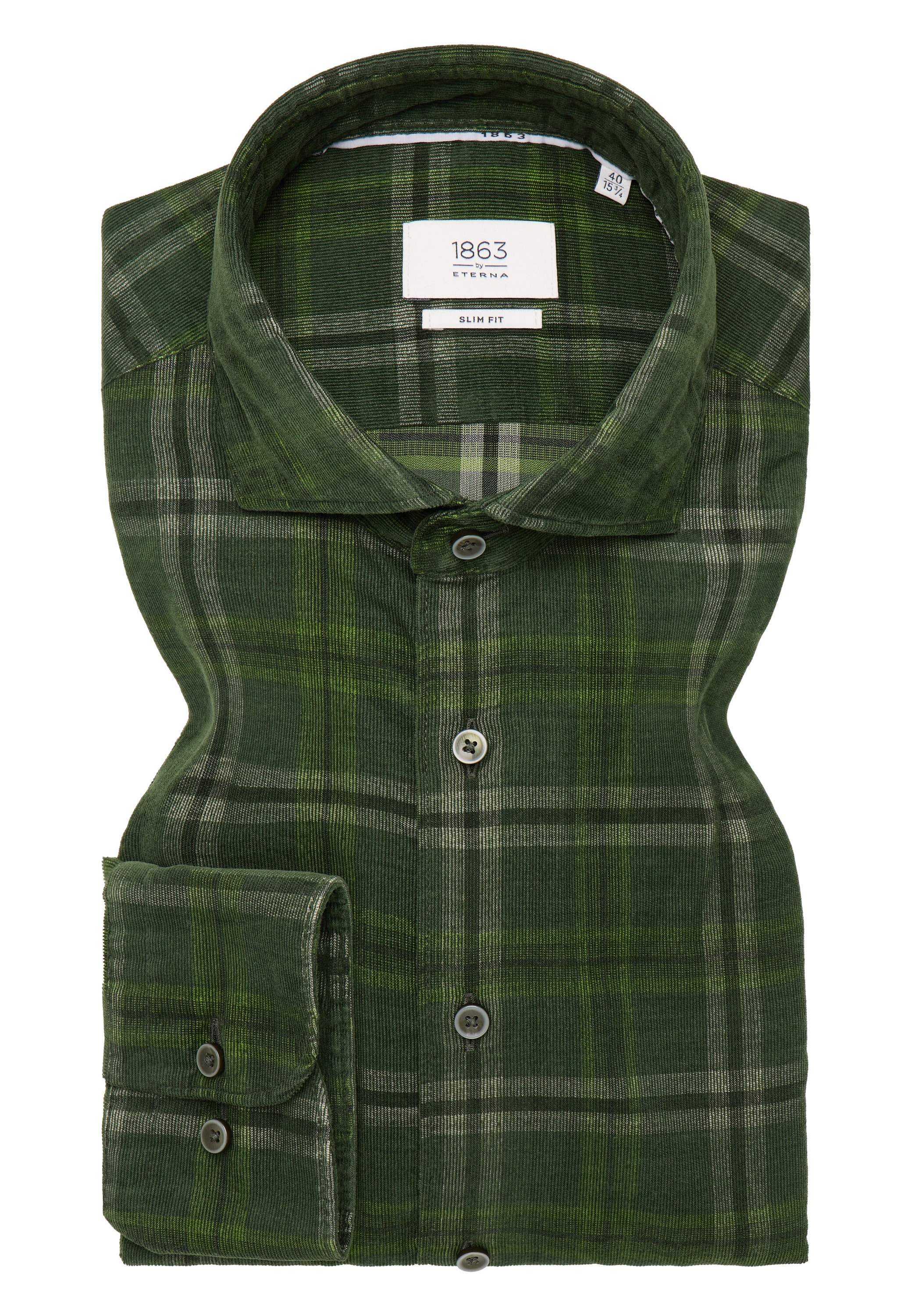 Eterna Langarmhemd »SLIM FIT«, EASY IRON (bügelleicht)