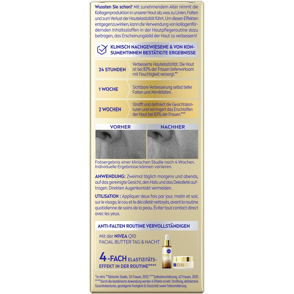 Nivea Gesichtsserum »NIVEA Q10 3-in-1 Regenerierendes Serum«