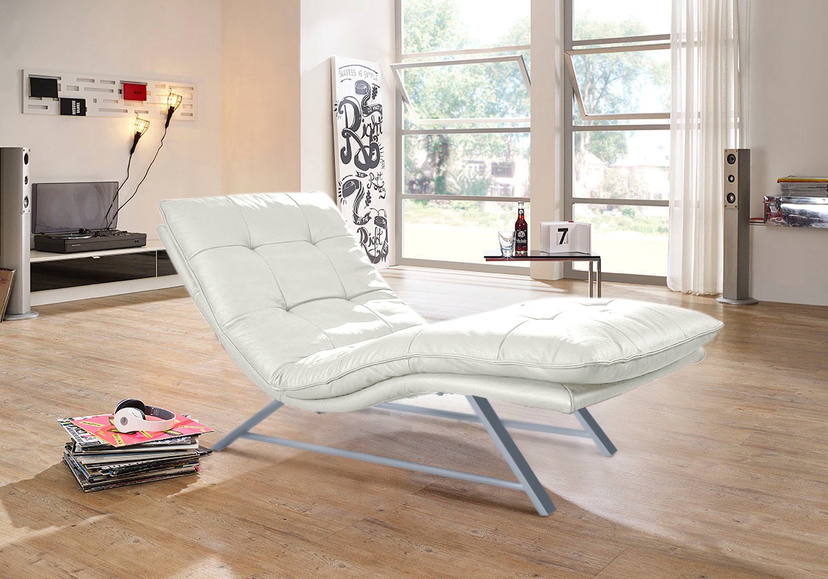 W.SCHILLIG Relaxliege "daily dreams" in Waffelkissen-Optik, wahlweise mit M günstig online kaufen