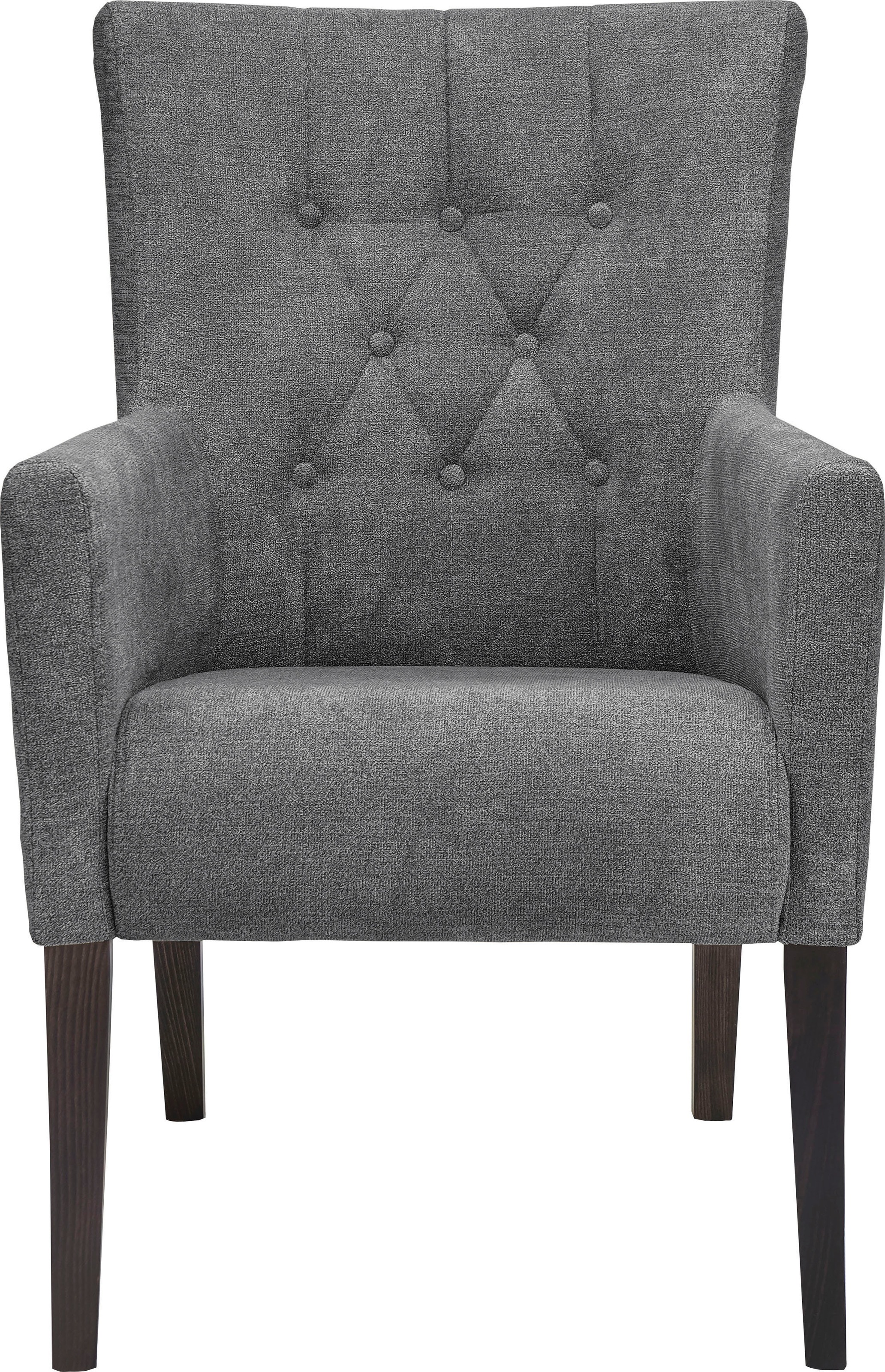 Home affaire Esszimmerstuhl "King" () Esszimmerstuhl mit Knopfheftung günstig online kaufen