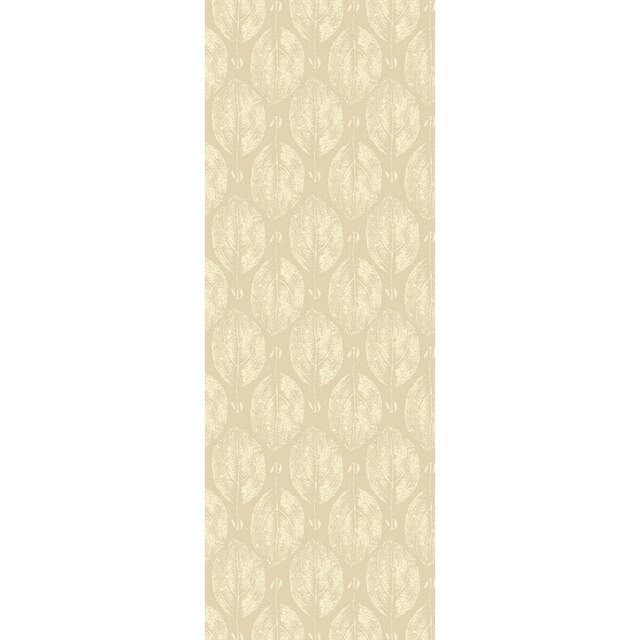 queence Vinyltapete »Blätter V«, natürlich, Selbstklebende Tapete 90x250cm  mit herbstlichem Motiv online bestellen | BAUR