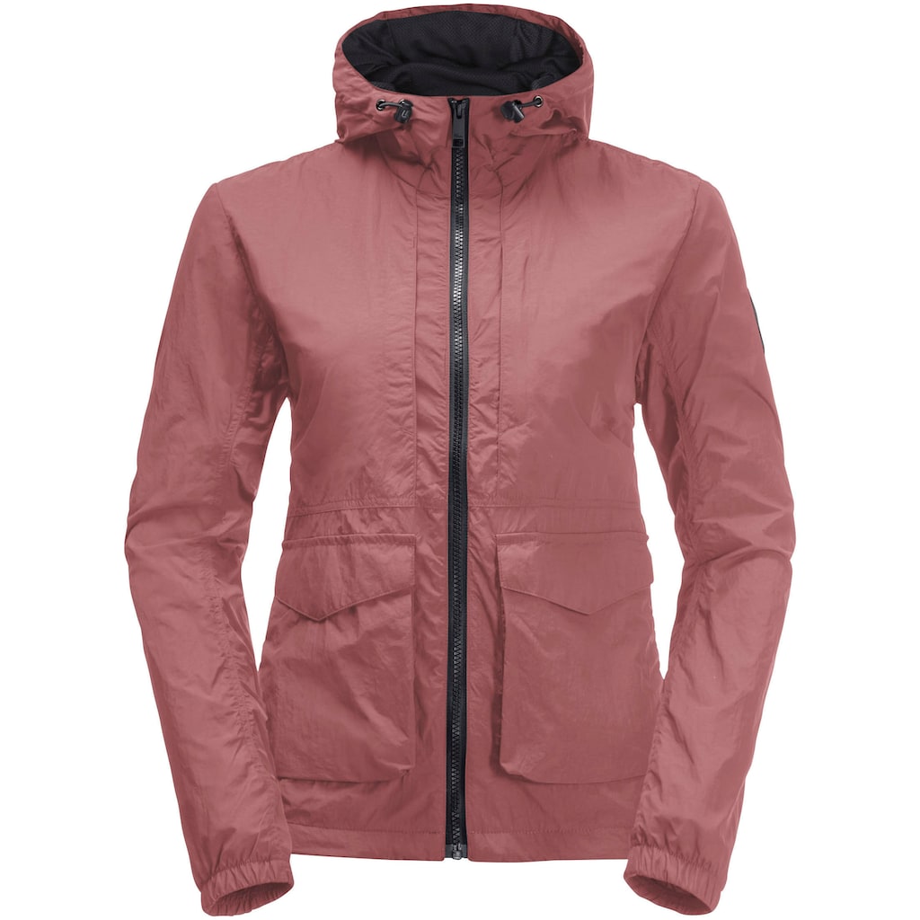 Jack Wolfskin Outdoorjacke »LIGHTSOME WANDER JKT W«, mit Kapuze