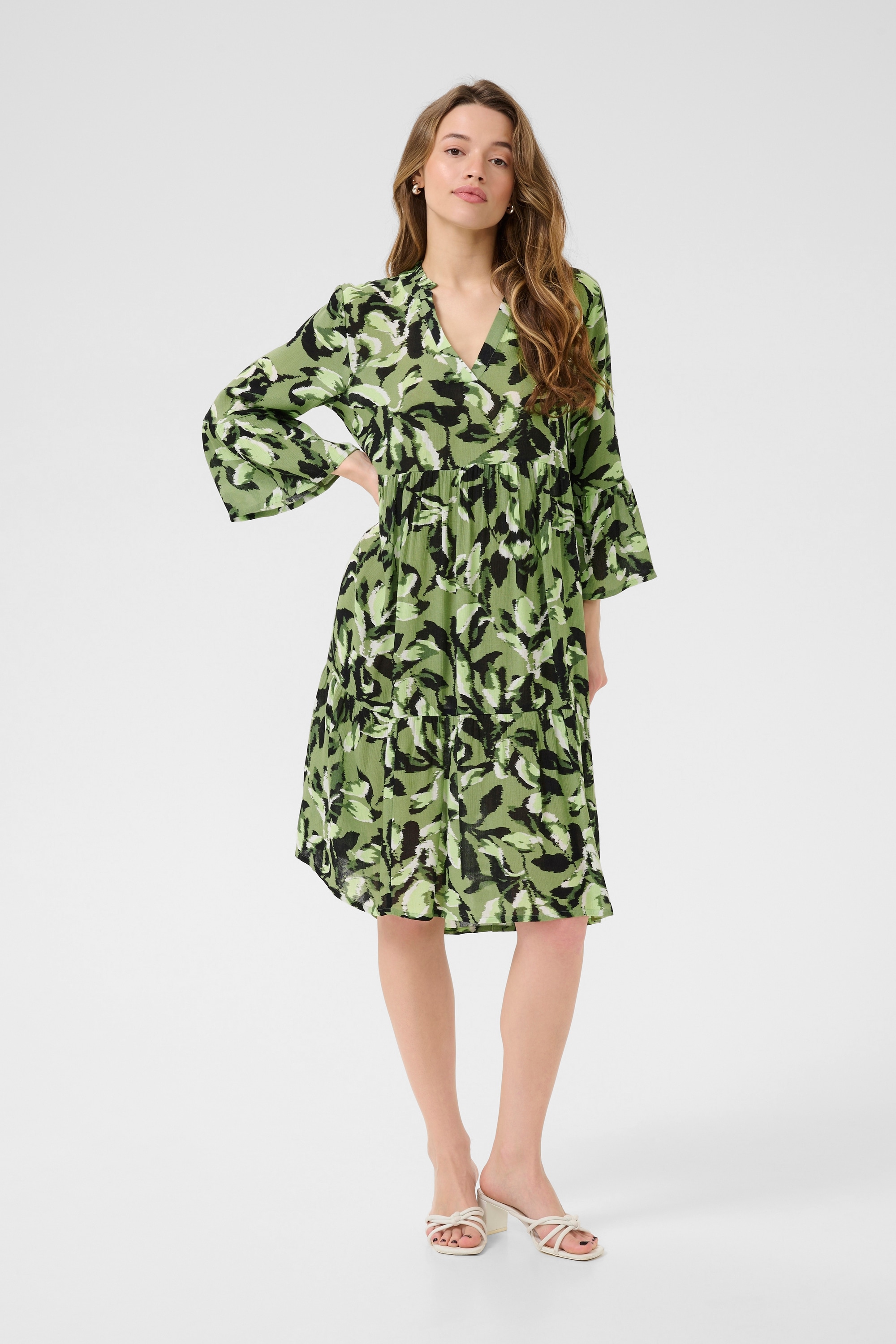 KAFFE Midikleid »Kleid KAedita«