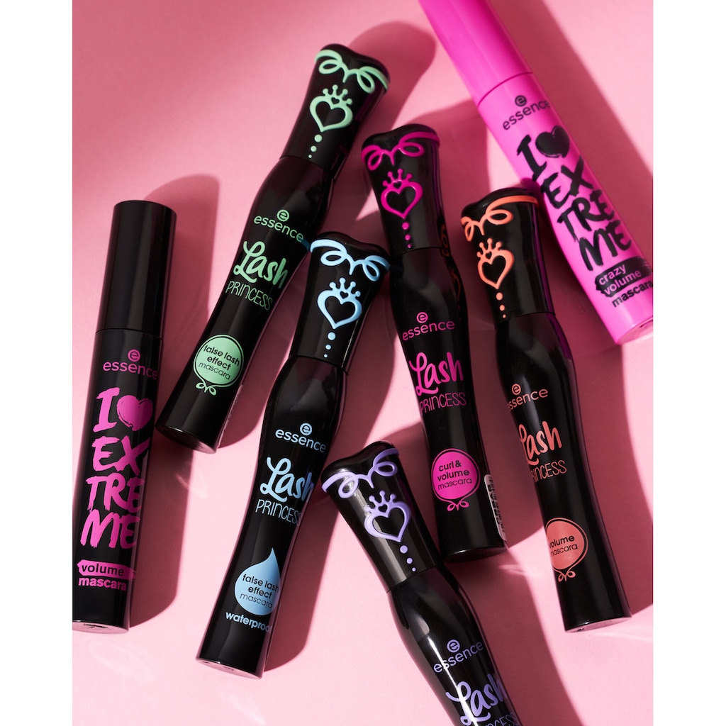 Essence Mascara »Lash PRINCESS false lash effect waterproof«, (3er-Pack)