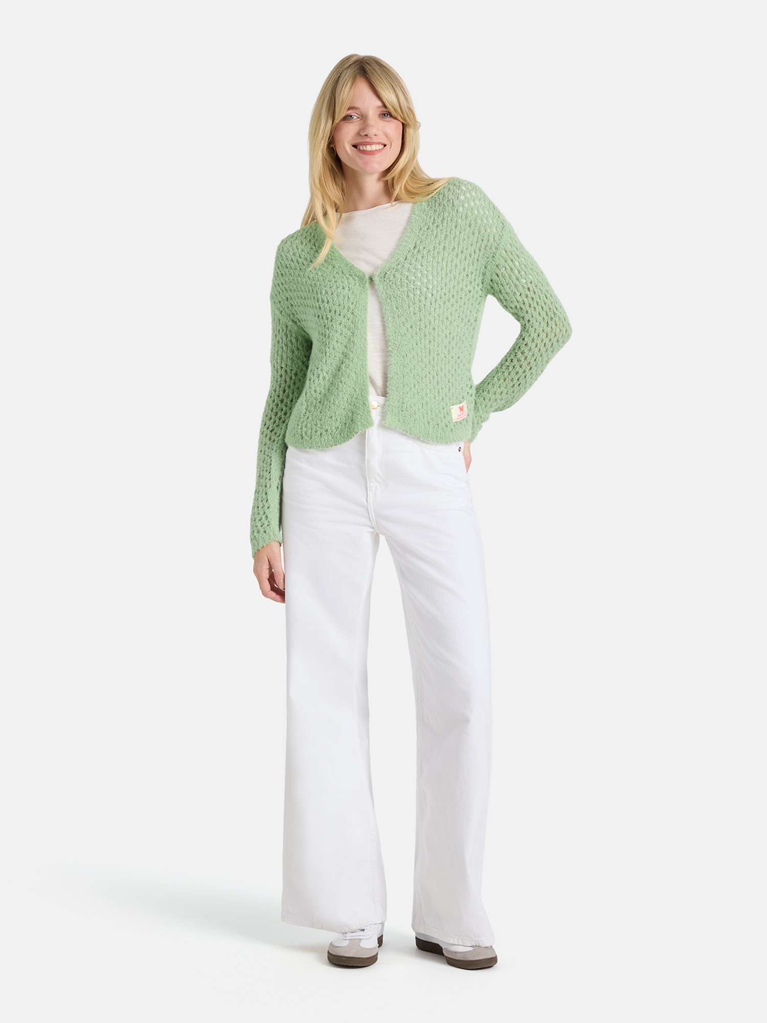 Lieblingsstück Strickjacke »SyriL« Obermaterial: 32% Baumwolle, 32% Modal, 36% Polyamid