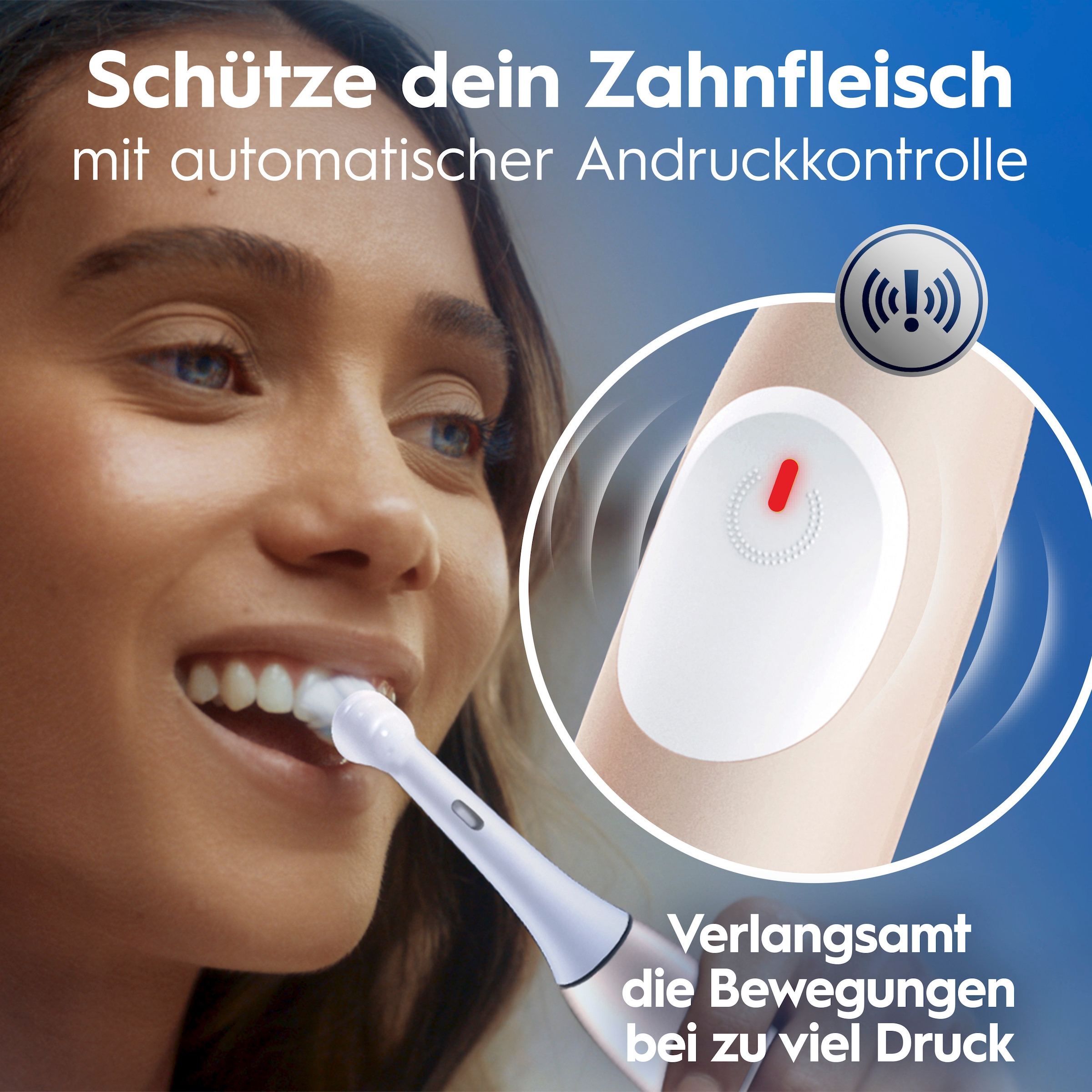 Oral-B Elektrische Zahnbürste »iO Series 2« 1 Stk. Aufsteckbürsten für die sanfte Reinigung,  Reise-Etui