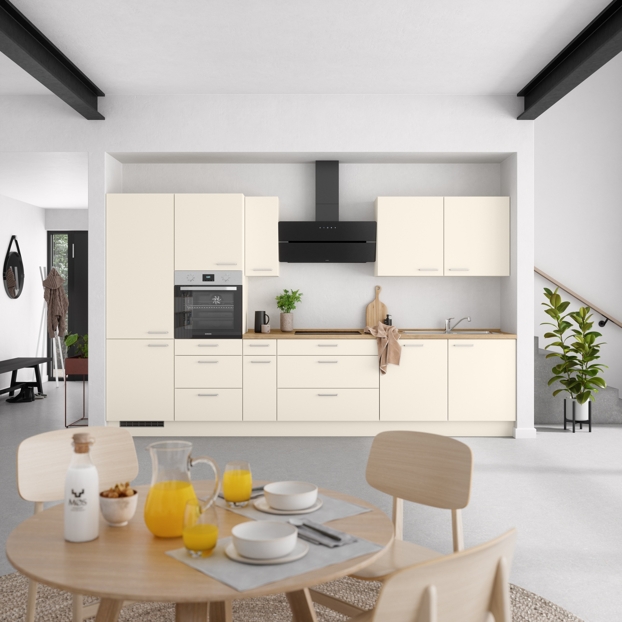 nobilia Küchenzeile ""Touch II"" vormontiert, Ausrichtung wählbar, Breite 3 günstig online kaufen