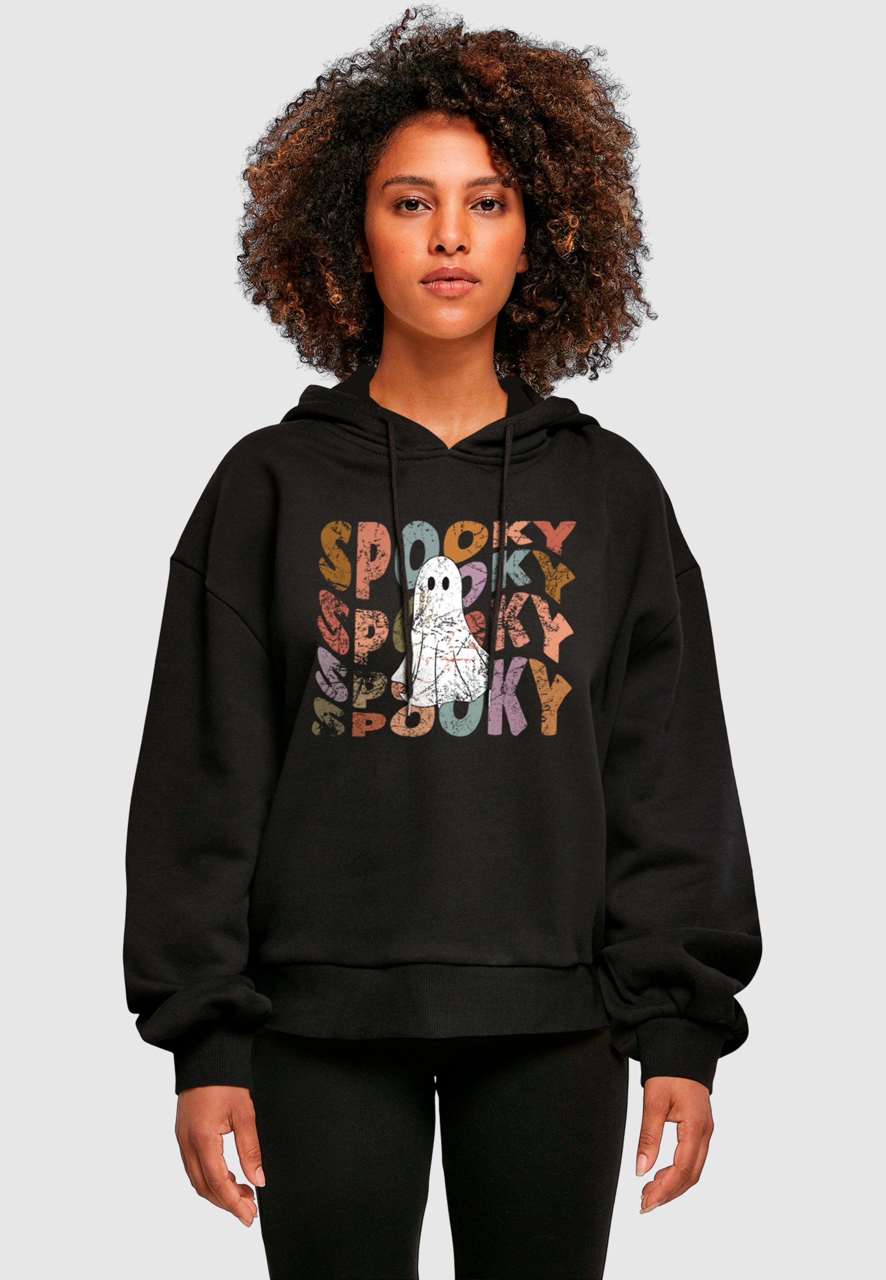 Thumbnail - Merchcode Kapuzensweatshirt "Merchcode Ladies Halloween - Spooky Ghost Hoody"
