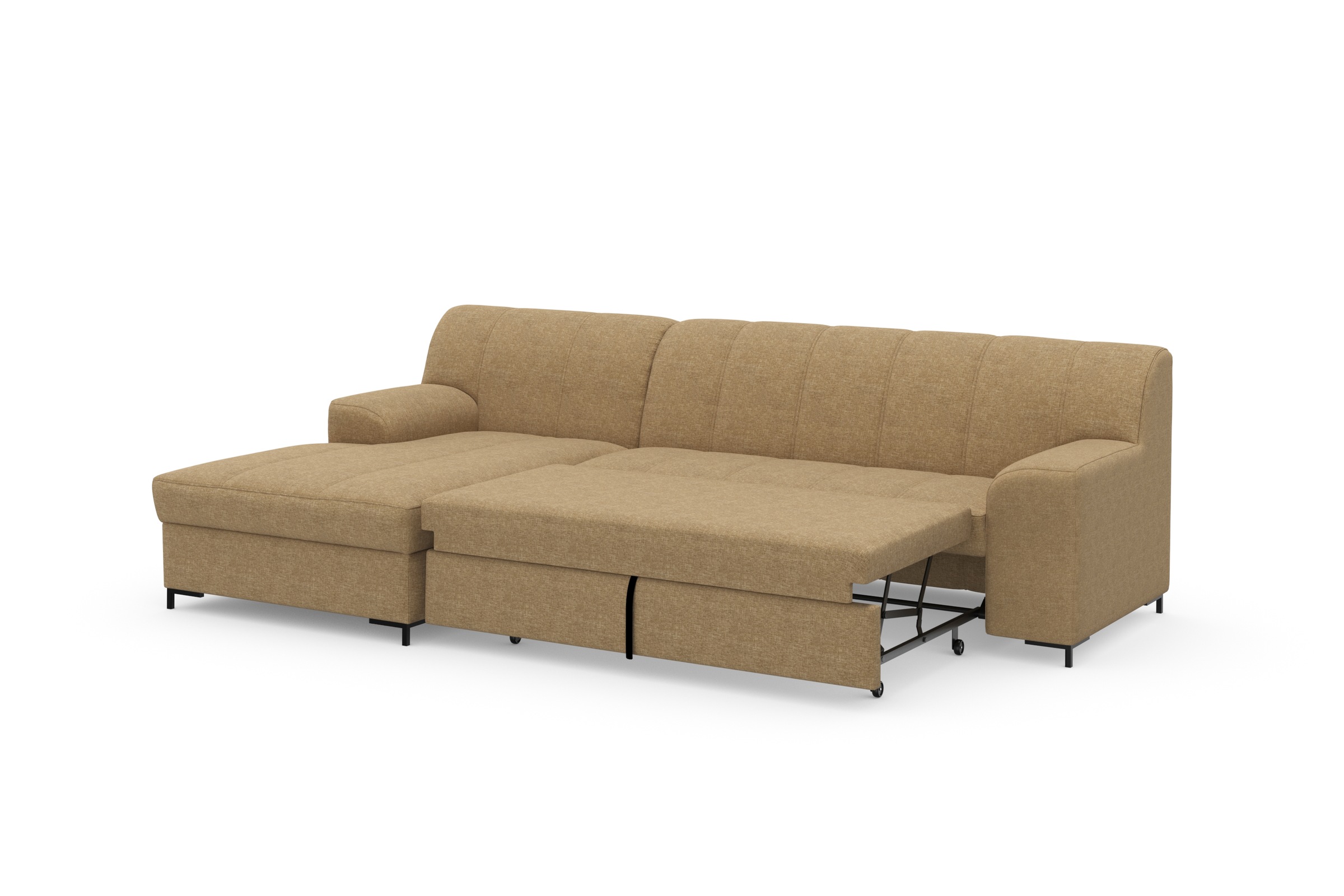 INOSIGN Ecksofa »Balme L-Form«, Inkl. Zierkissen, wahlweise mit Bettfunktion