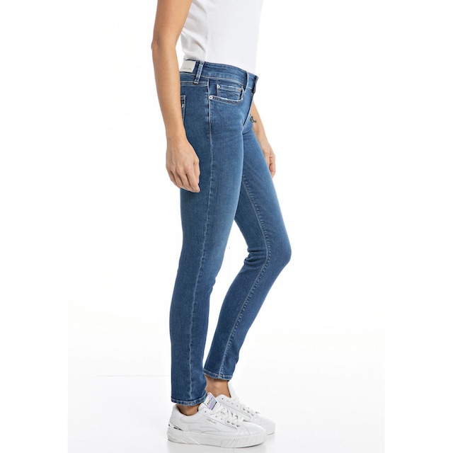 Black Friday Replay Skinny-fit-Jeans »NEW LUZ«, in Ankle-Länge | BAUR