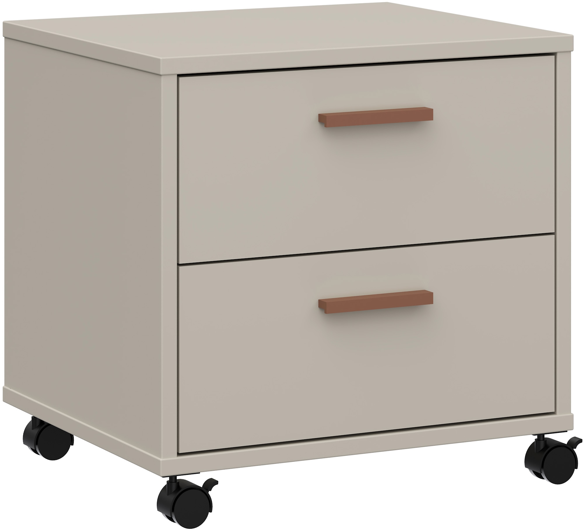 FORTE Nachtkommode "Milles Jugendzimmer" Nako auf Rollen, Schubkästen Volla günstig online kaufen