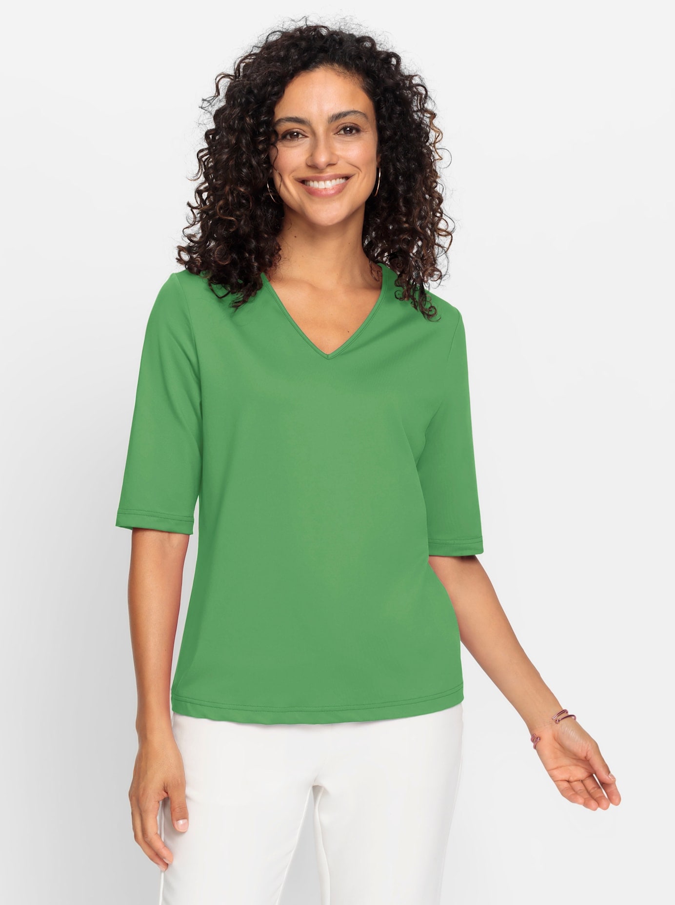 Casual Looks V-Shirt »Shirt«, (1 tlg.)