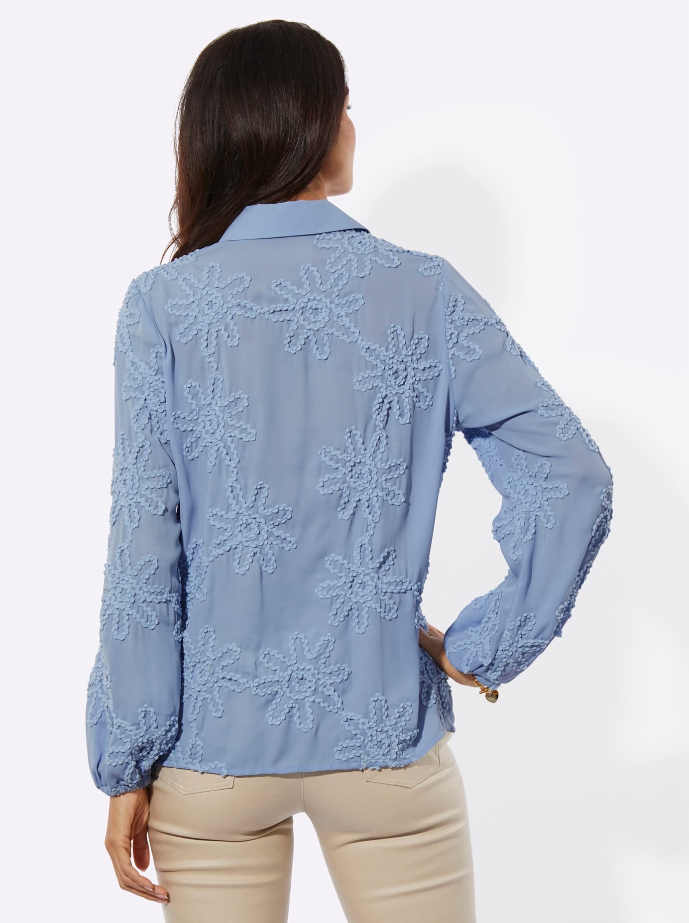 creation L Langarmbluse