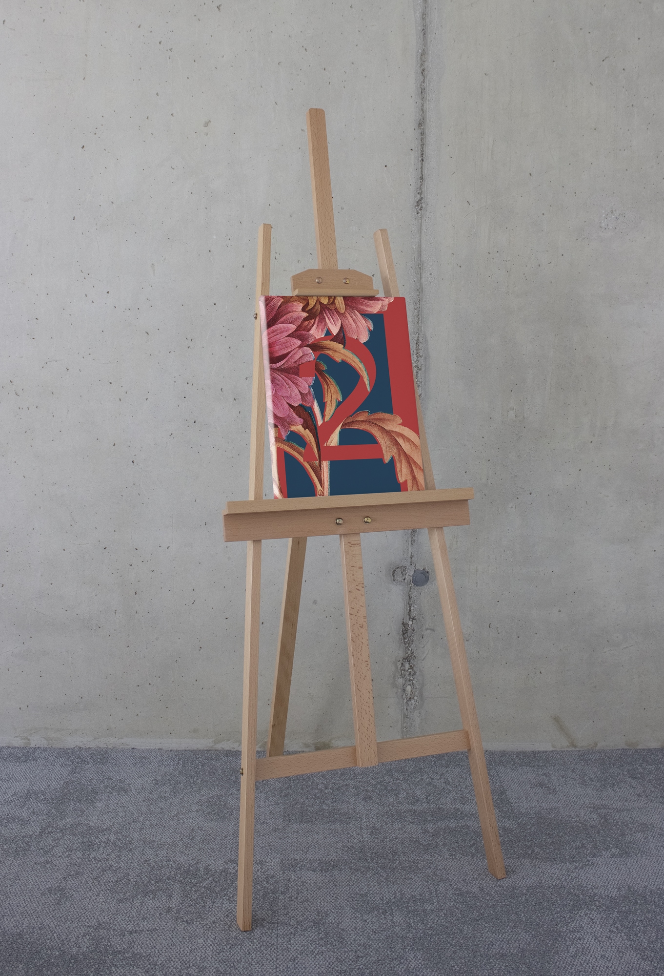 Komar Leinwandbild »Number 2 - Größe 30 x 40 cm«, Natur, (1 St.), Keilrahmenbild mi Echtholzrahmen