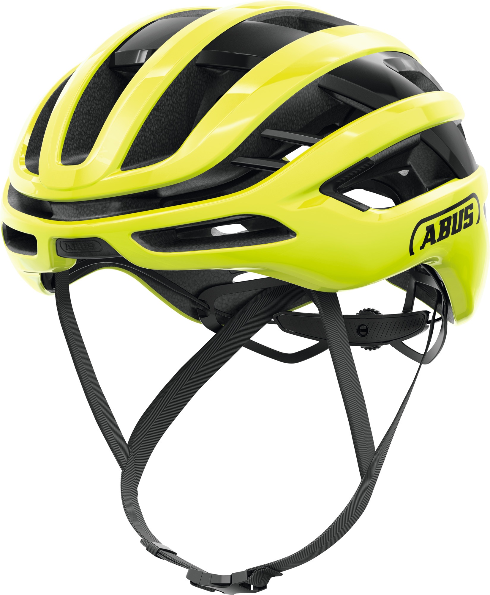 ABUS Fahrradhelm "AIRBREAKER 2.0", M Kopfumfang: 54cm - 58cm, gelb, Helme