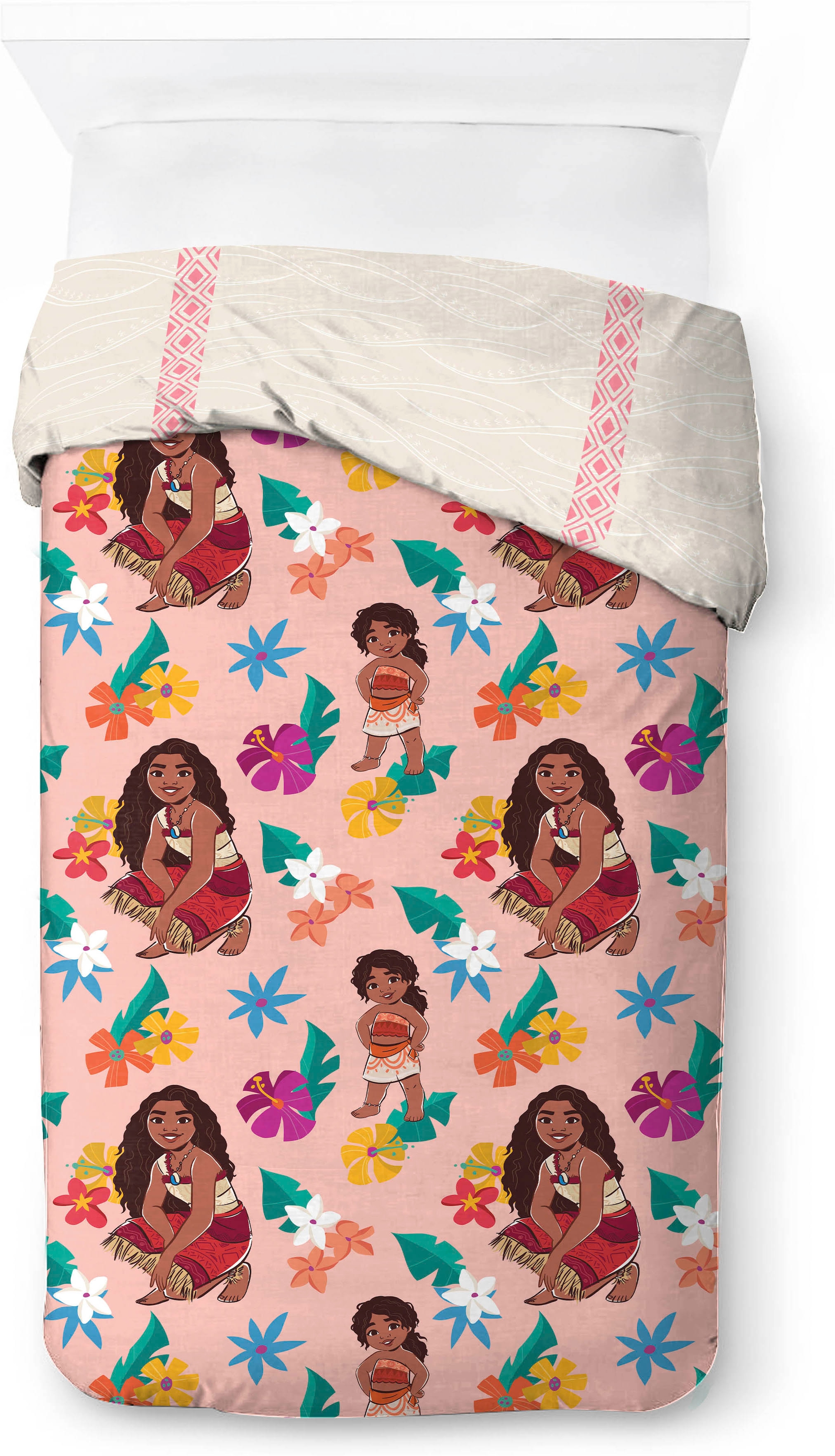 Disney Kinderbettwäsche »Moana Back Together« 2 100% Baumwolle